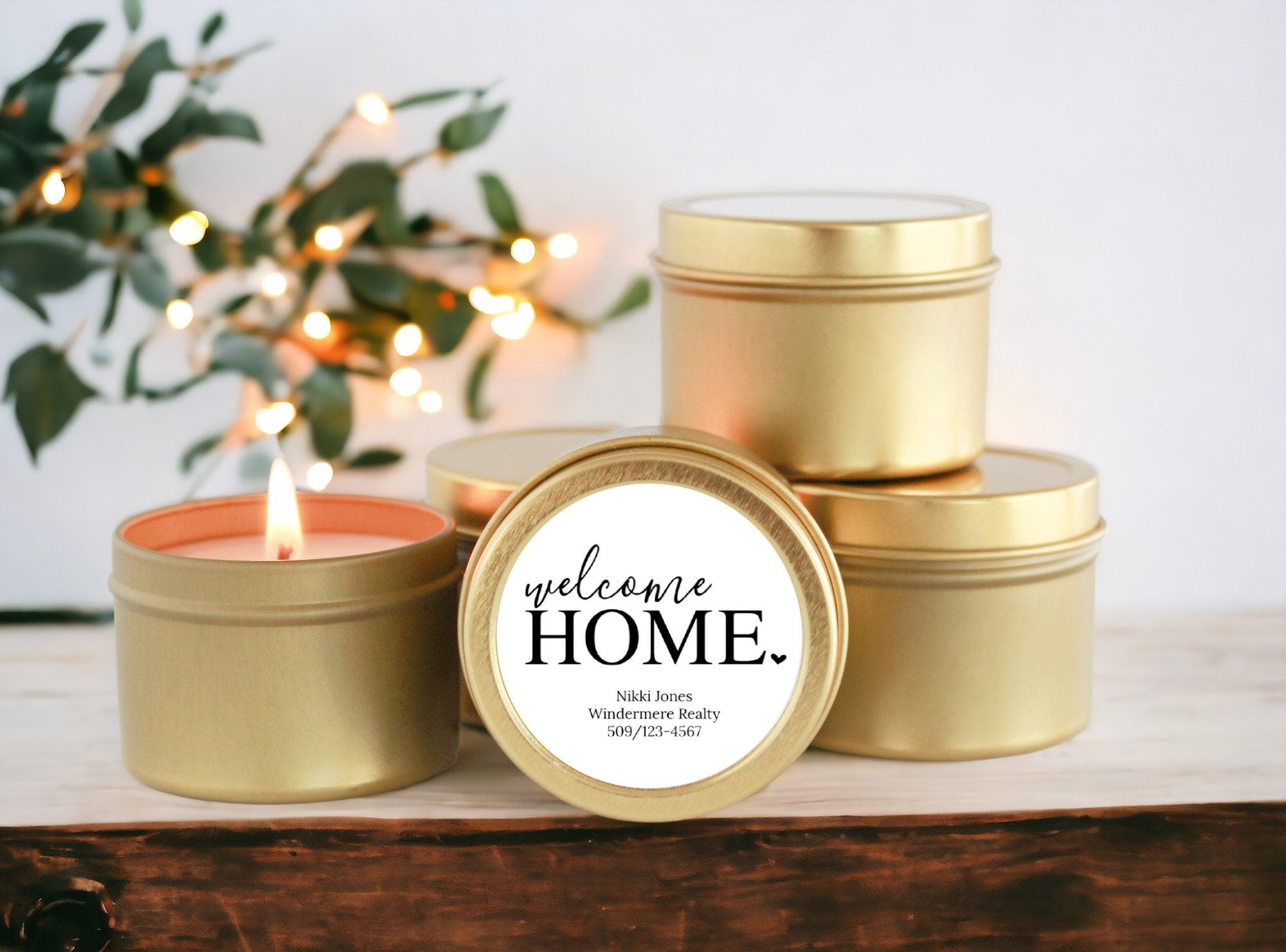 Welcome Home Tins - Set of 10