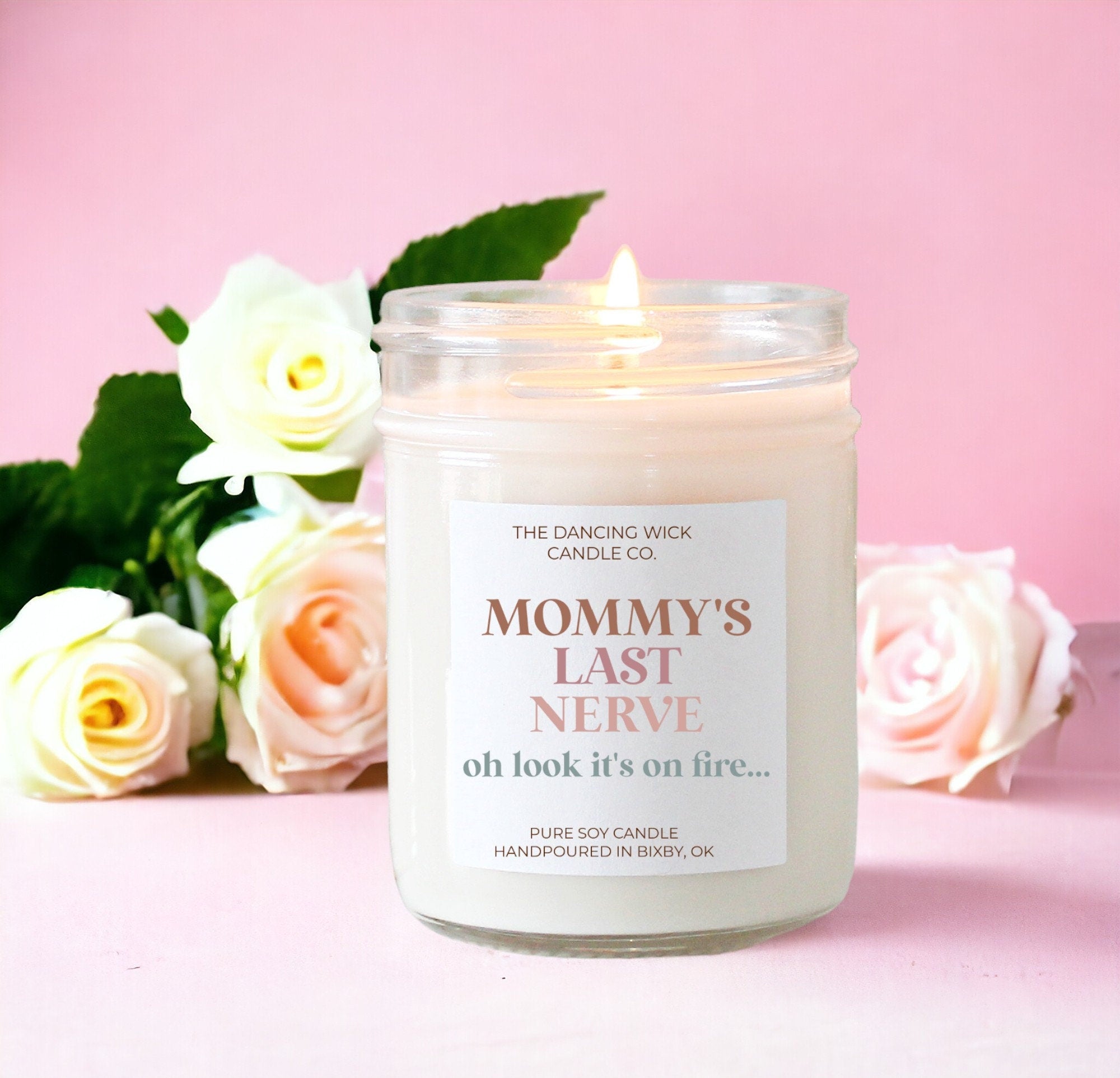 Personalized Last Nerve Candle