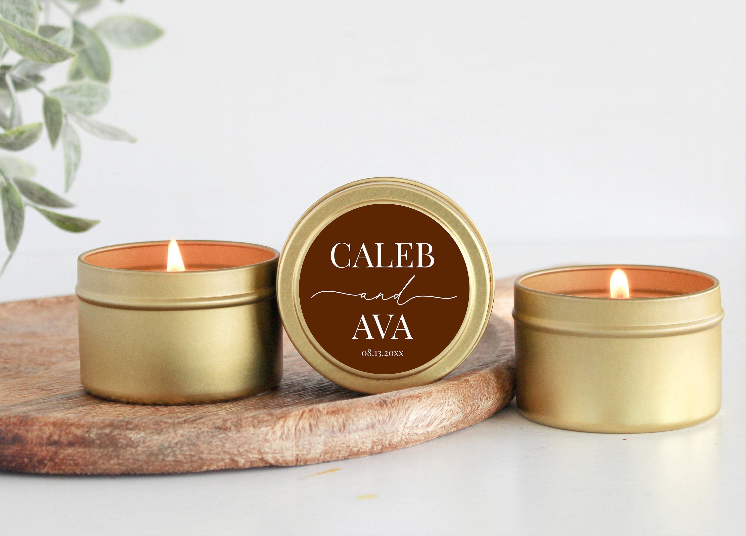 Bulk Wedding Favors Tins - Set Of 10