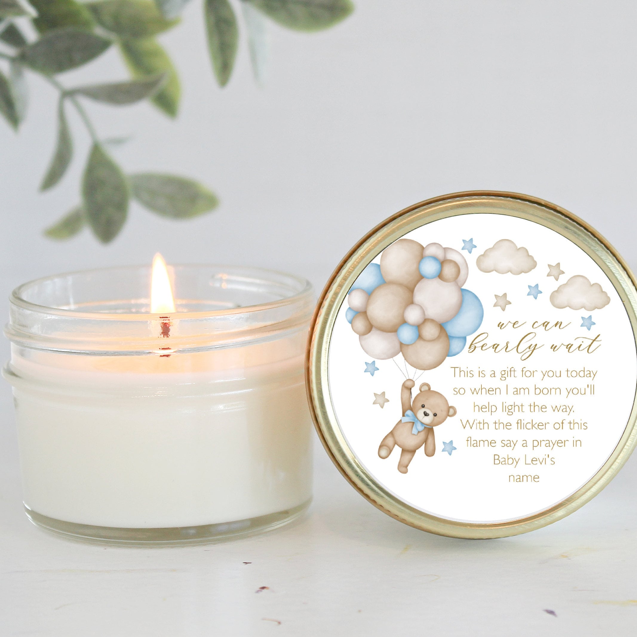 Teddy Bear Baby Shower Favors