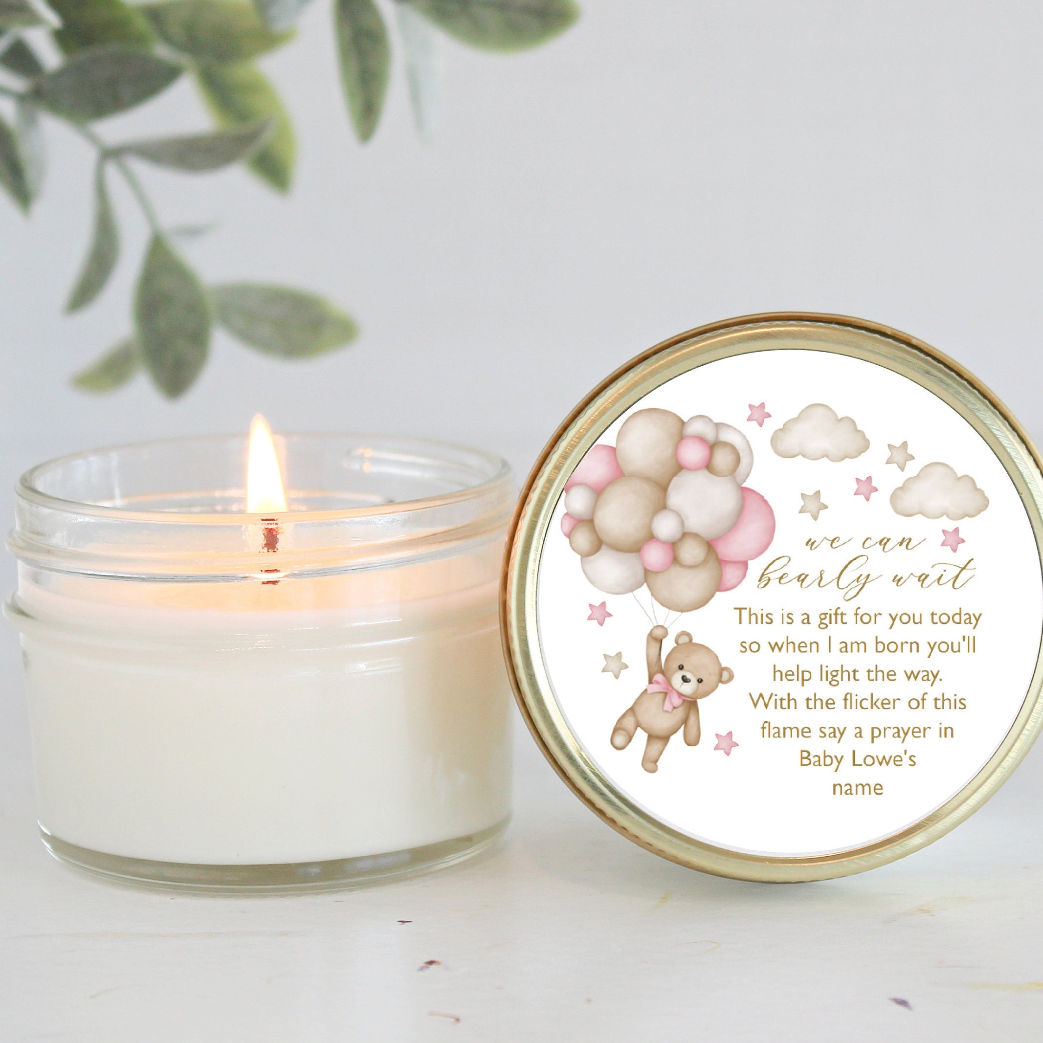 Teddy Bear Baby Shower Favors