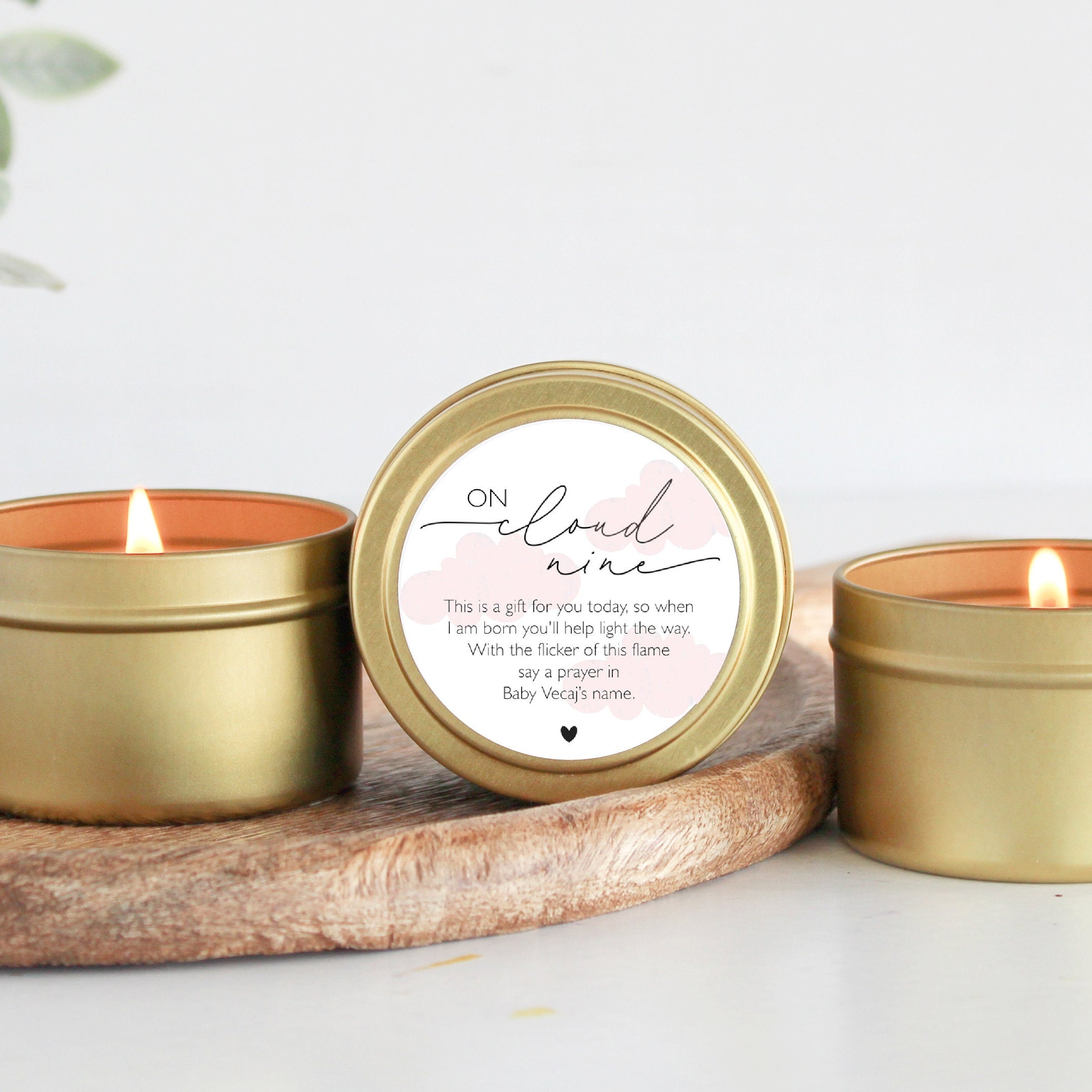 On Cloud Nine Tins - Set of 10