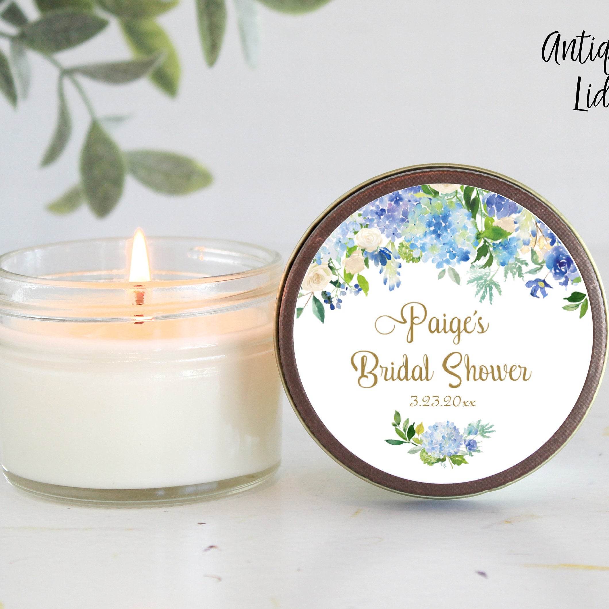 Hydrangea Bridal Shower Favors