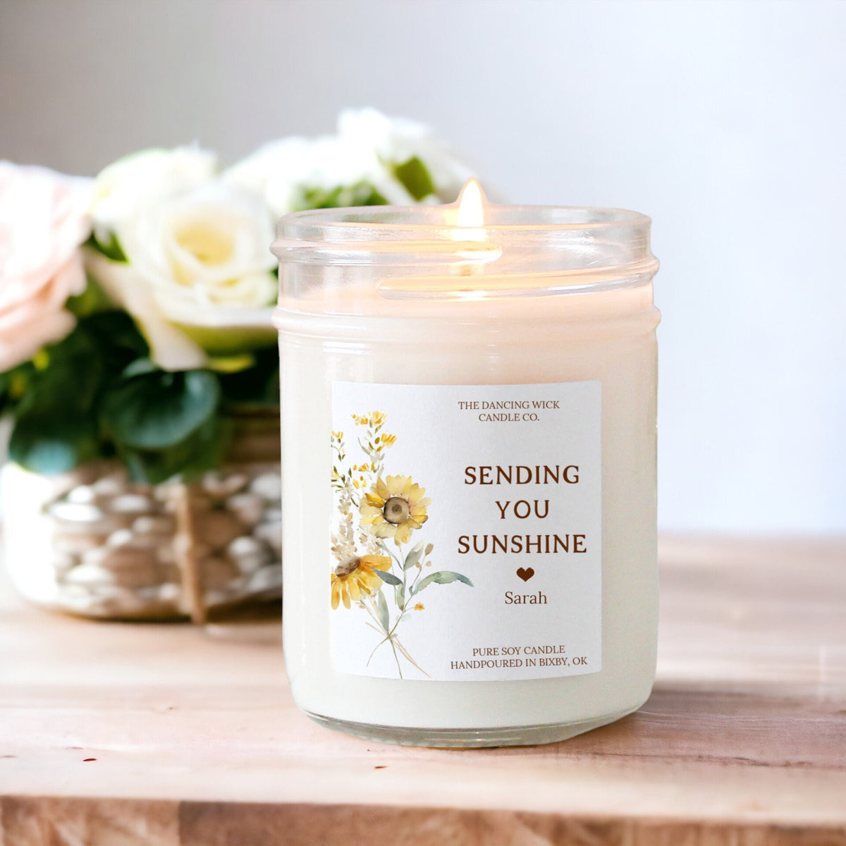 Sending Sunshine Gift Candle