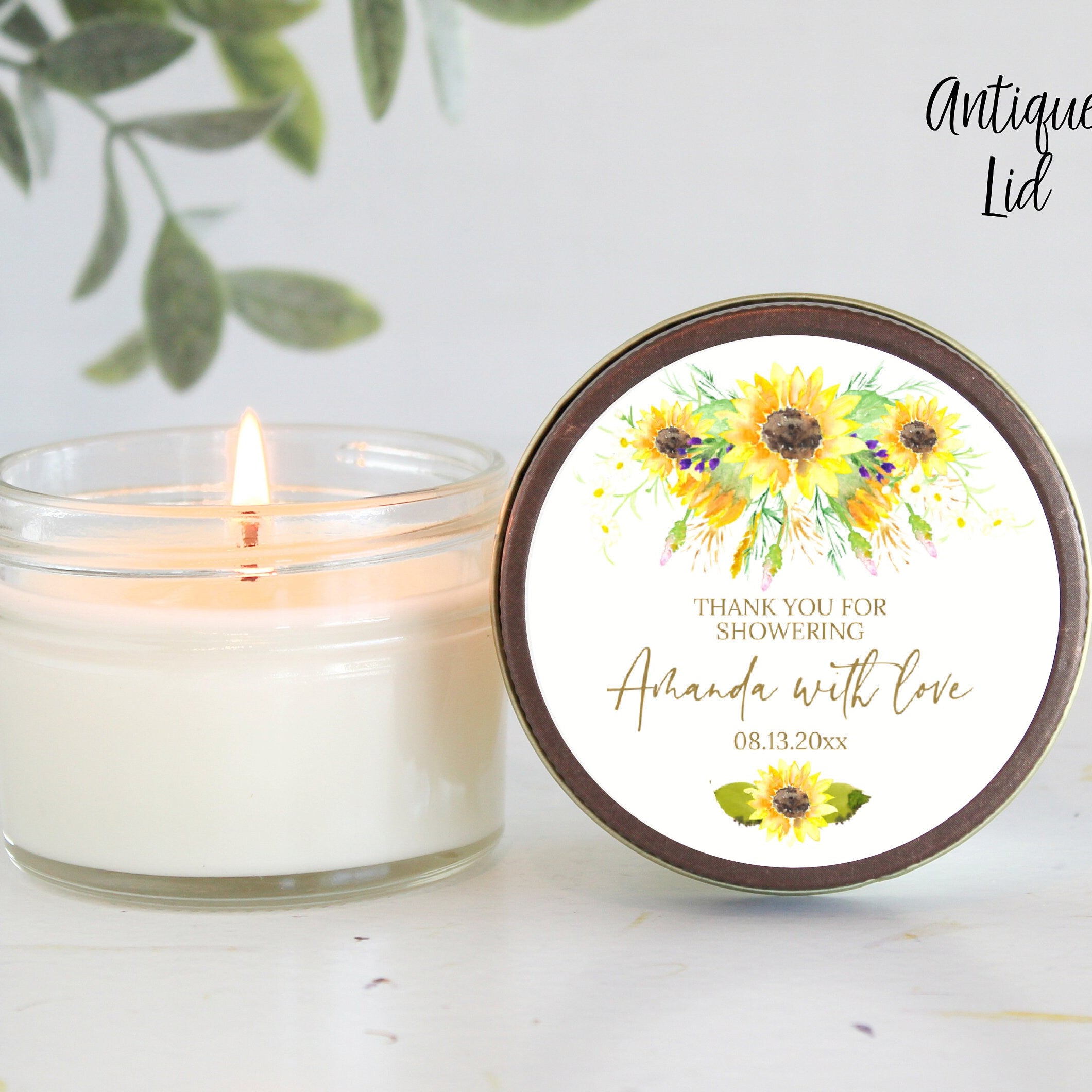 Sunflower Bridal Shower Favors