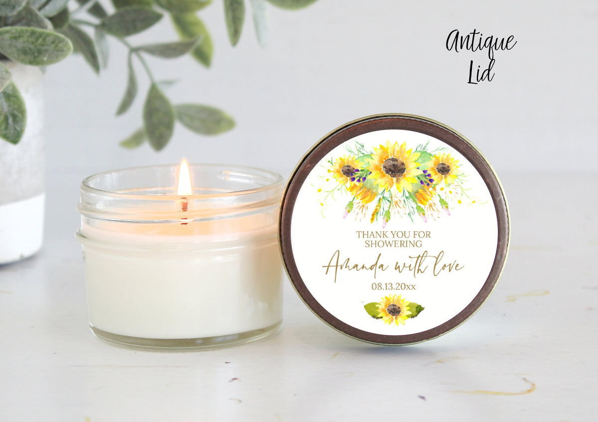 Sunflower Bridal Shower Favors