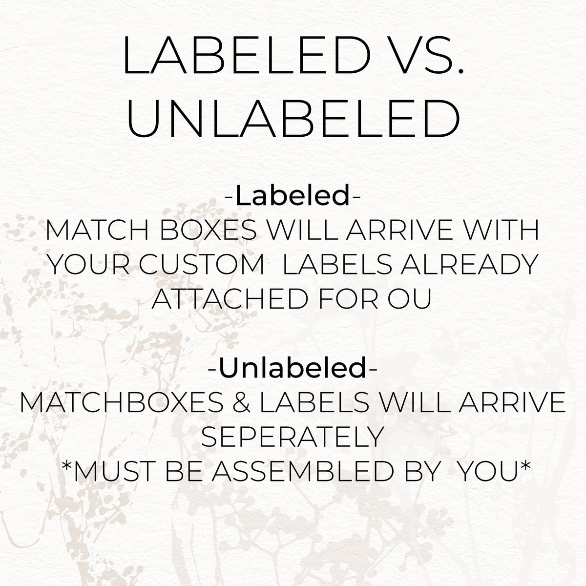 Personalized Wedding Matchbox Favors: Jewel Tone Floral Design
