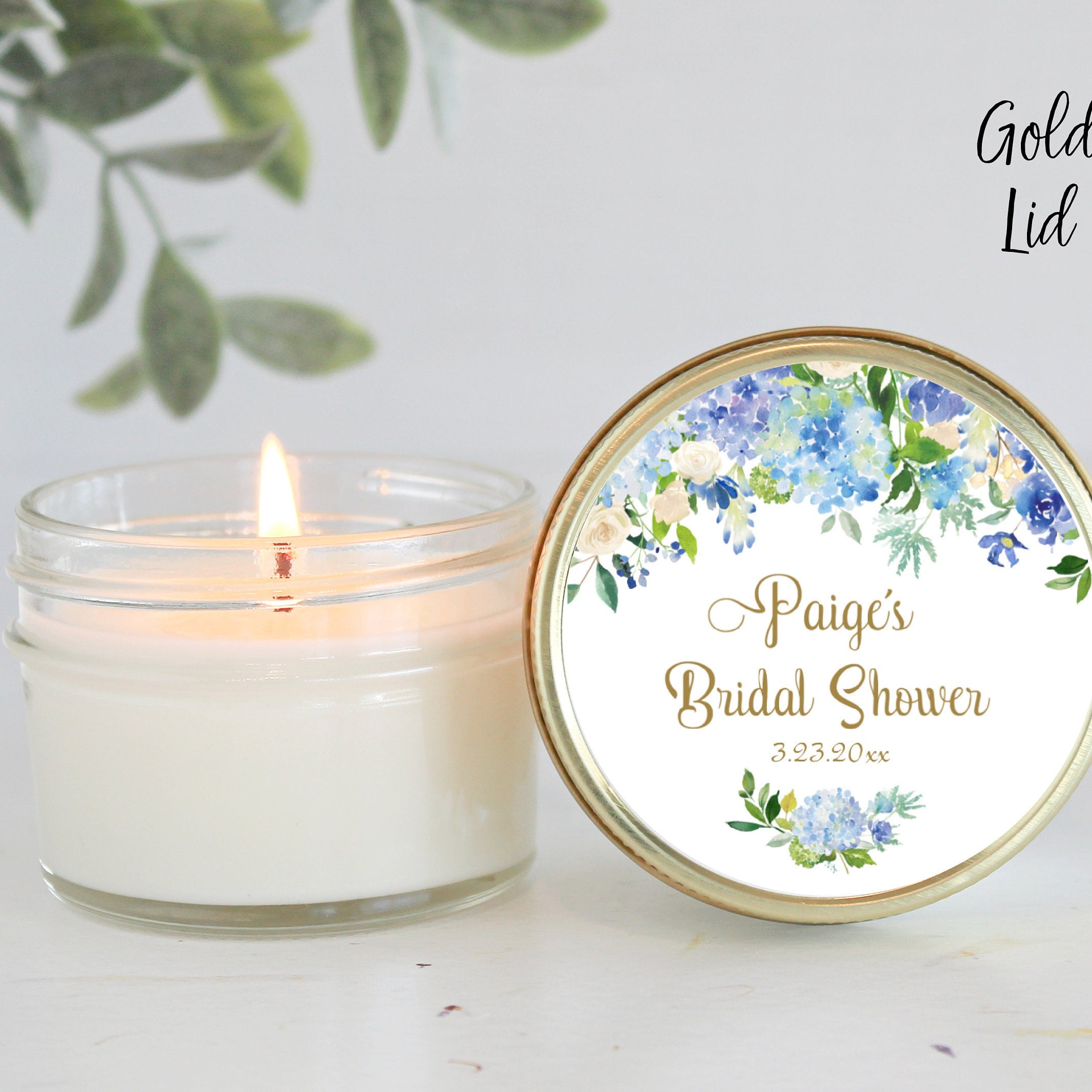 Hydrangea Bridal Shower Favors