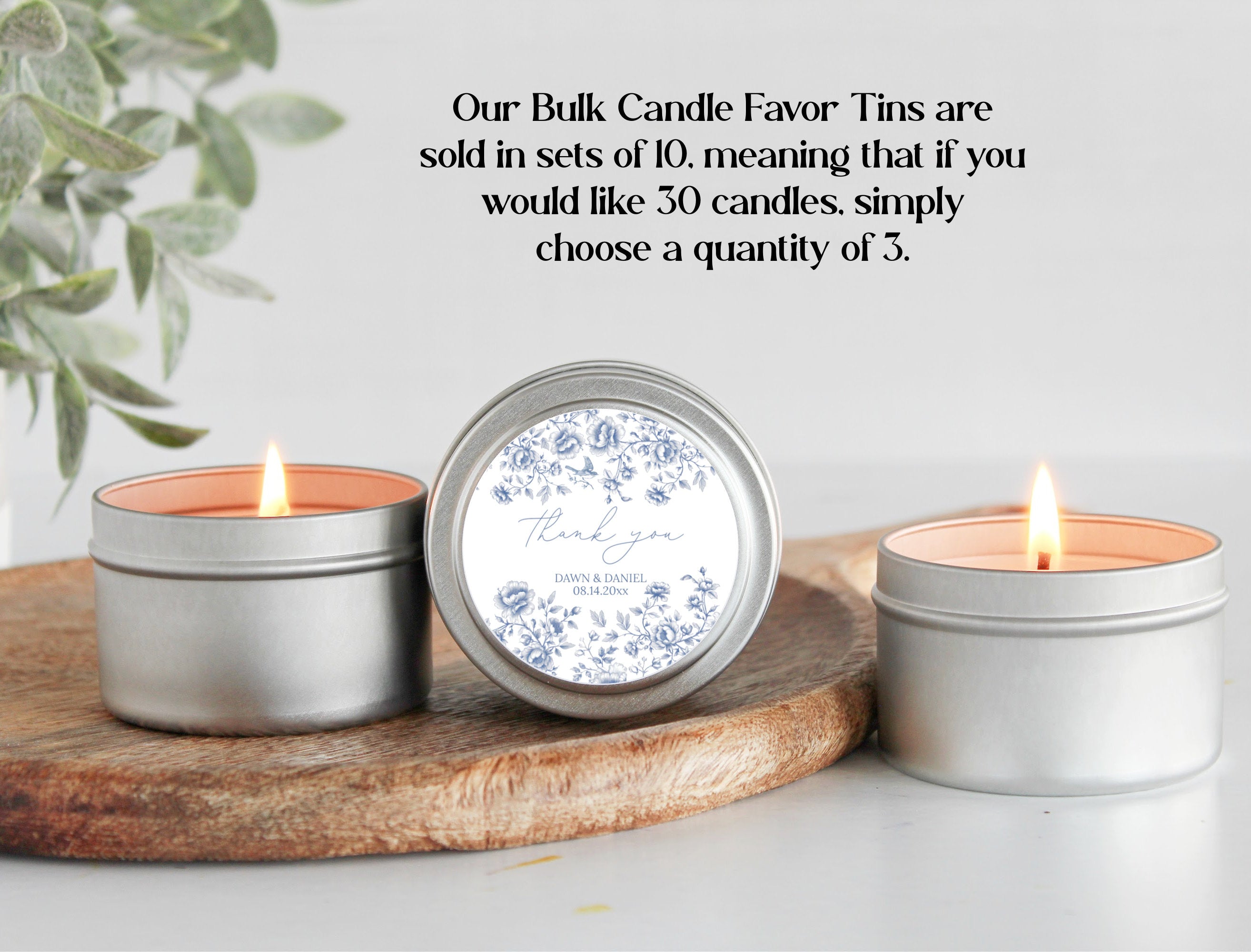 Something Blue Before I Do Tins - Set of 10