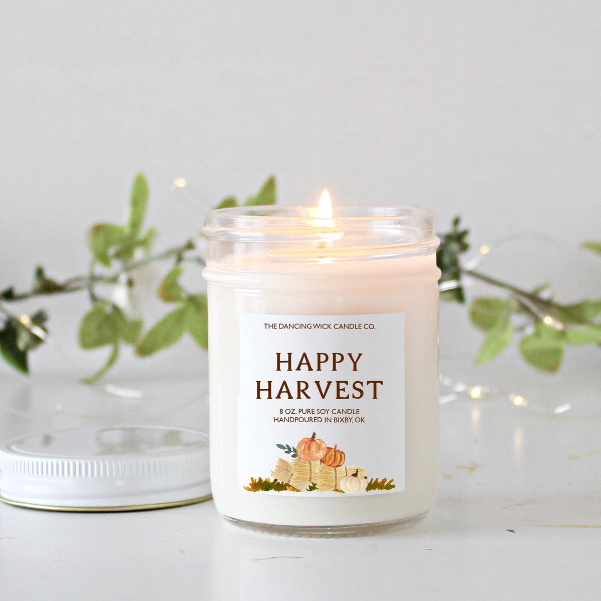 Happy Harvest Fall Candle