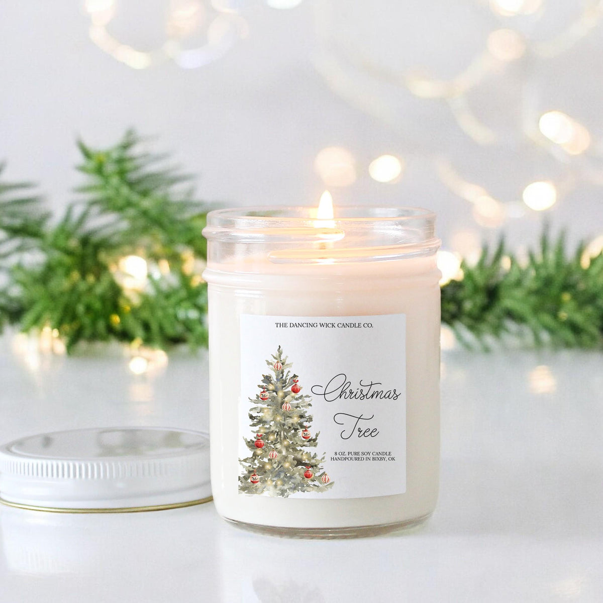 Christmas Tree Candle