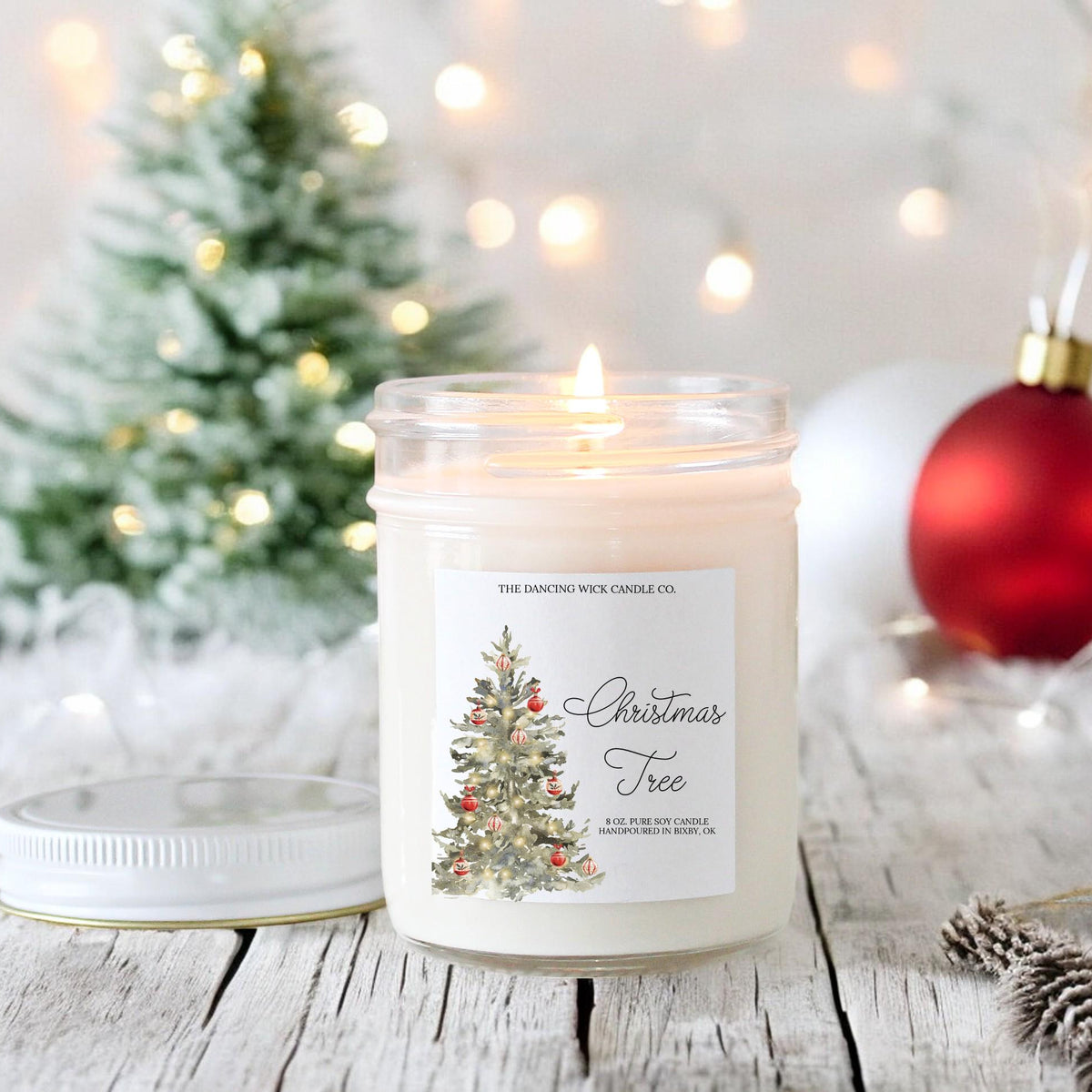 Christmas Tree Candle