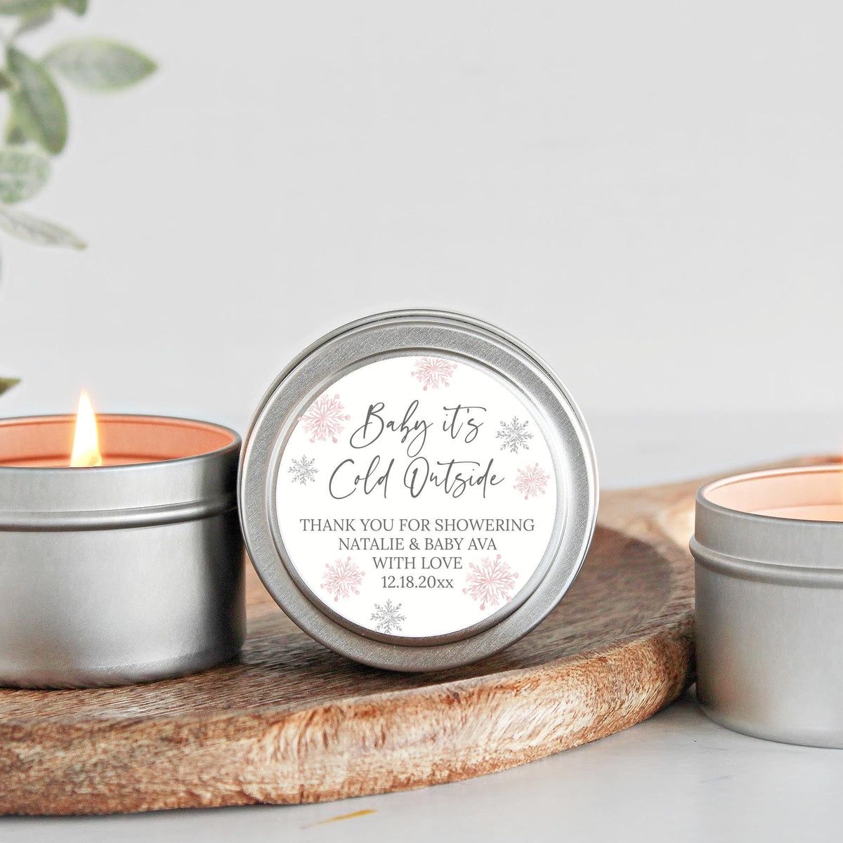 Baby it's Cold Outside Tins - Set of 10