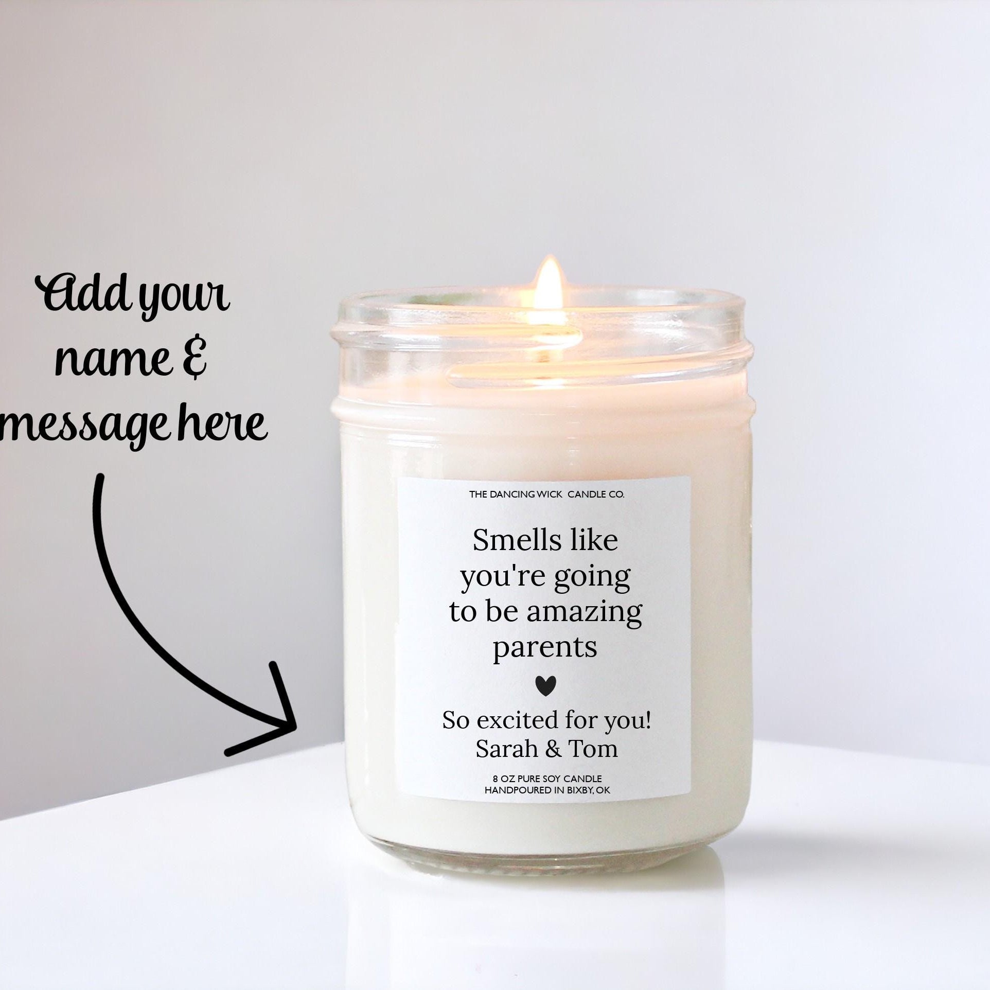 Smells Like You're Going To Be Amazing Parents Candle