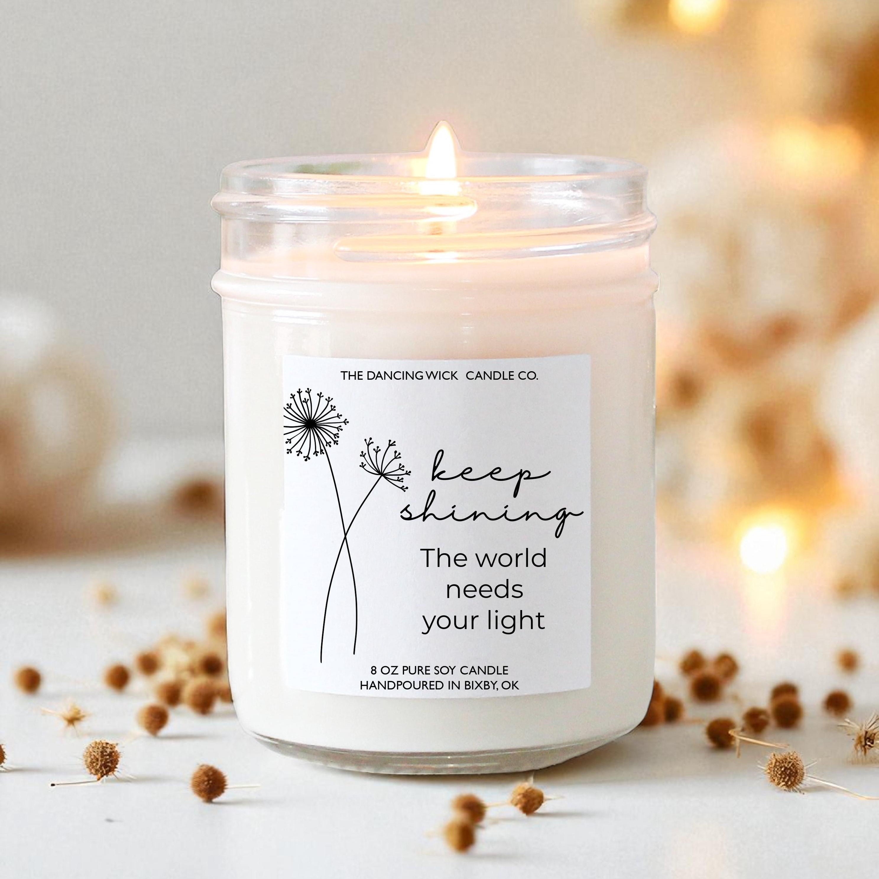 Keep Shining Candle