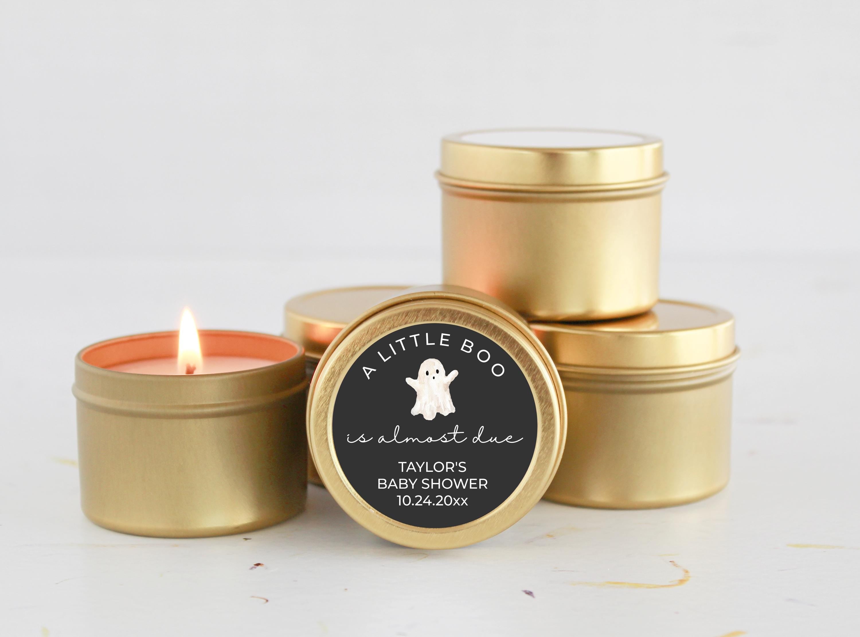 Little Boo Baby Shower Tins Favors