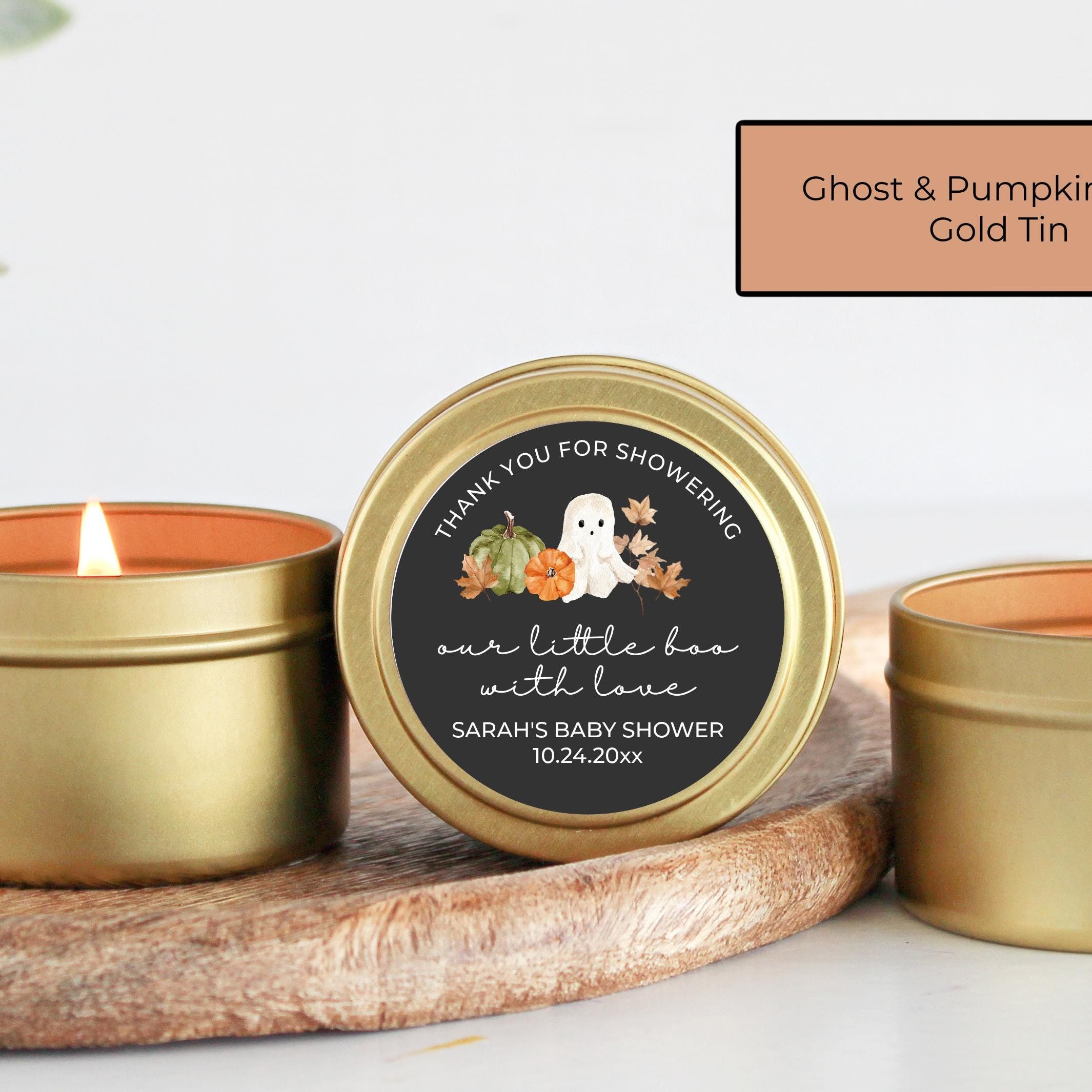 Little Boo Baby Shower Tins Favors