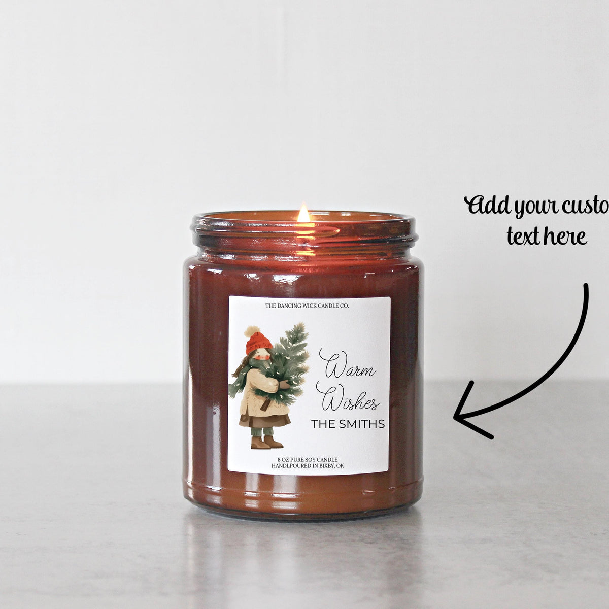 Warm Wishes Amber Jar