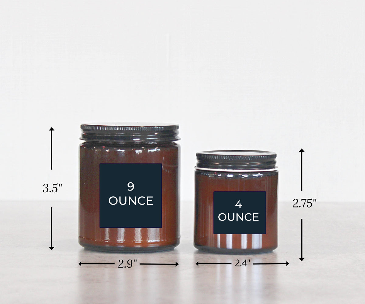 Never Forget the Difference You Make Amber Candle