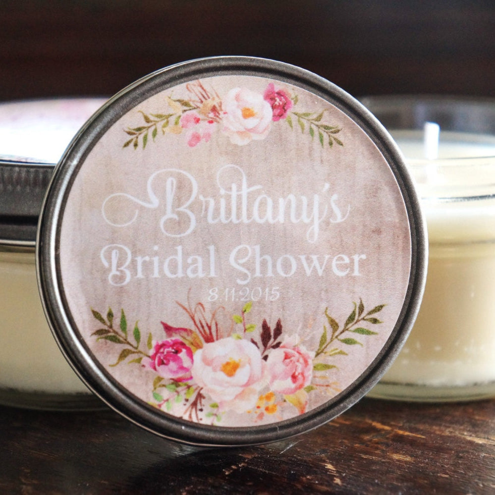 Blush & Gold Bridal Shower Favors