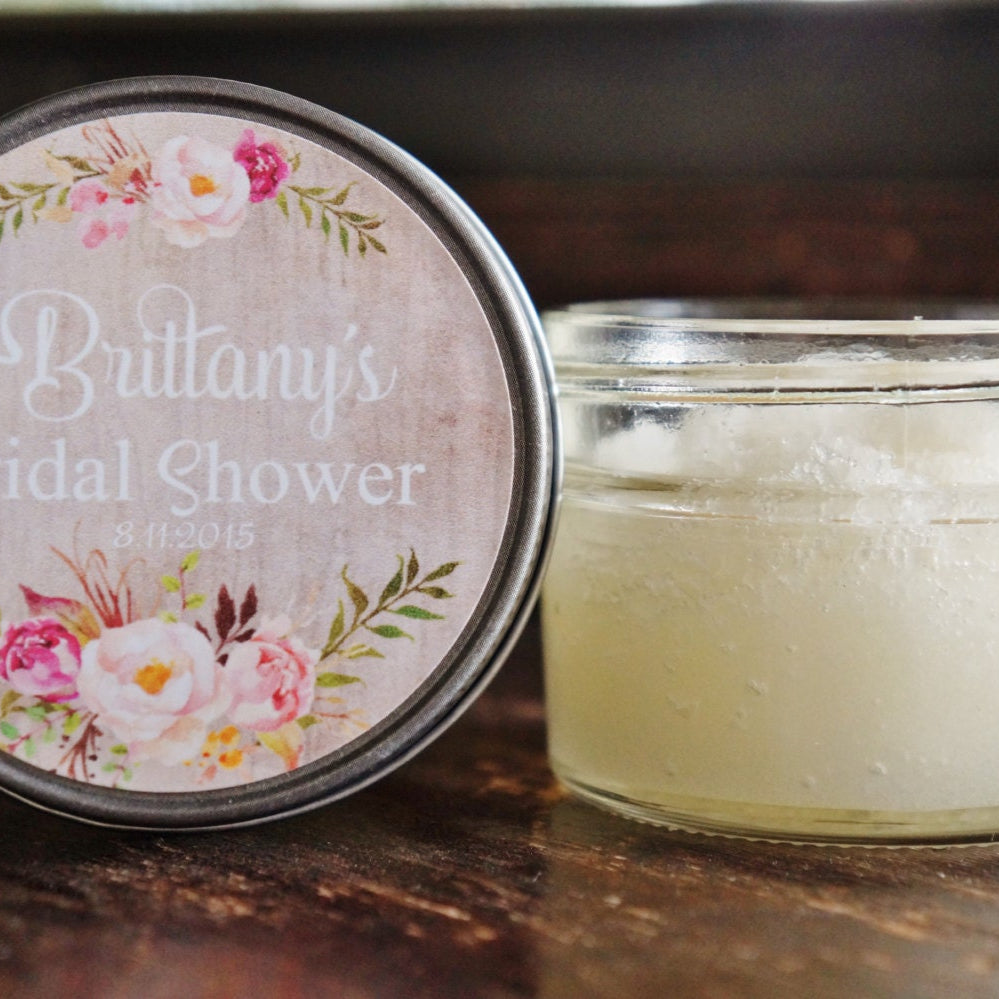Rose Floral Baby Shower Favor