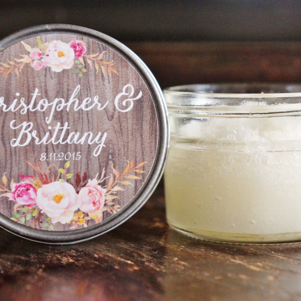 Rose Floral Baby Shower Favor