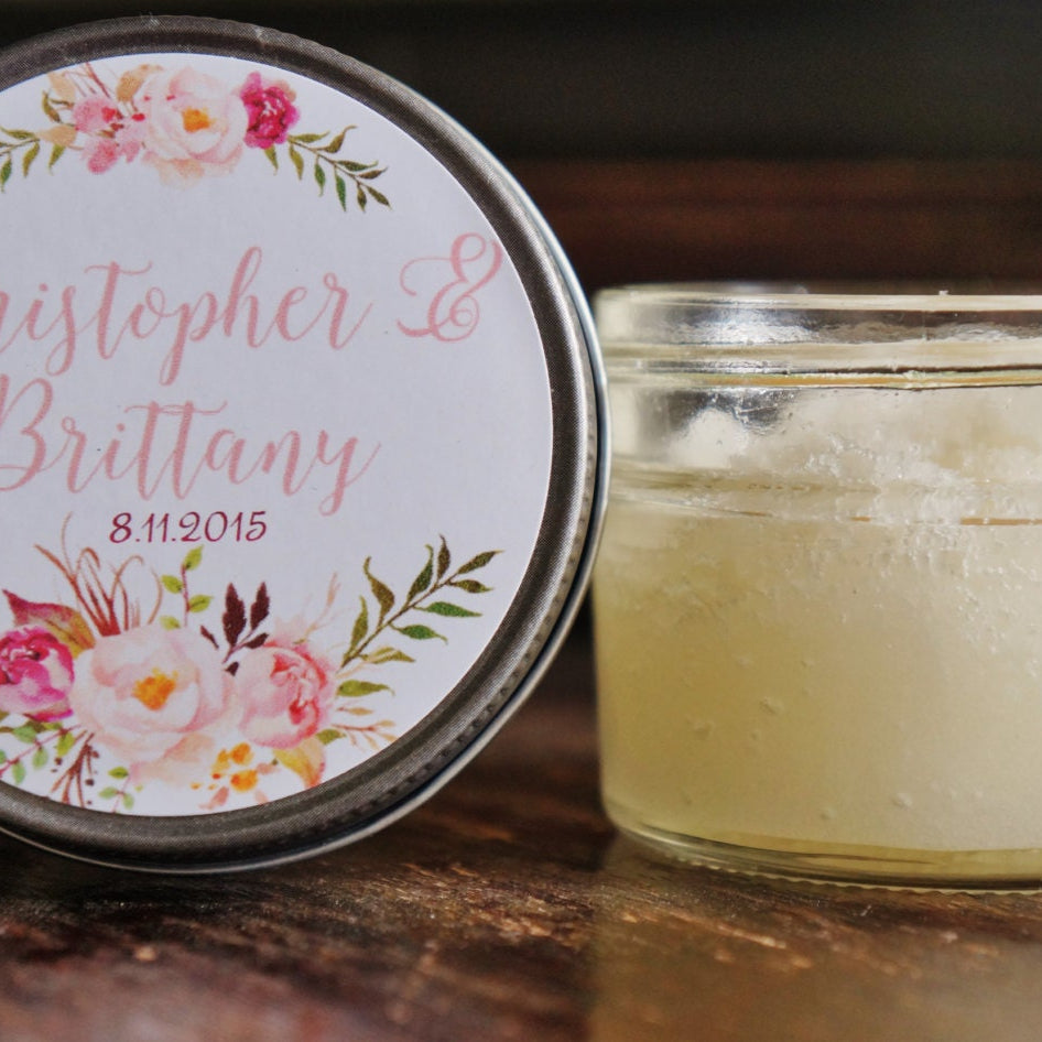 Rose Floral Baby Shower Favor