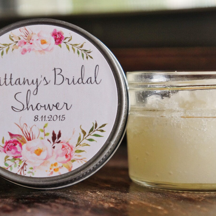 Rose Floral Baby Shower Favor