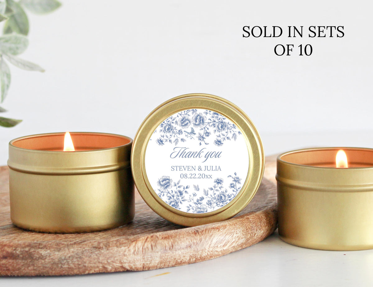 Something Blue Before I Do Tins - Set of 10
