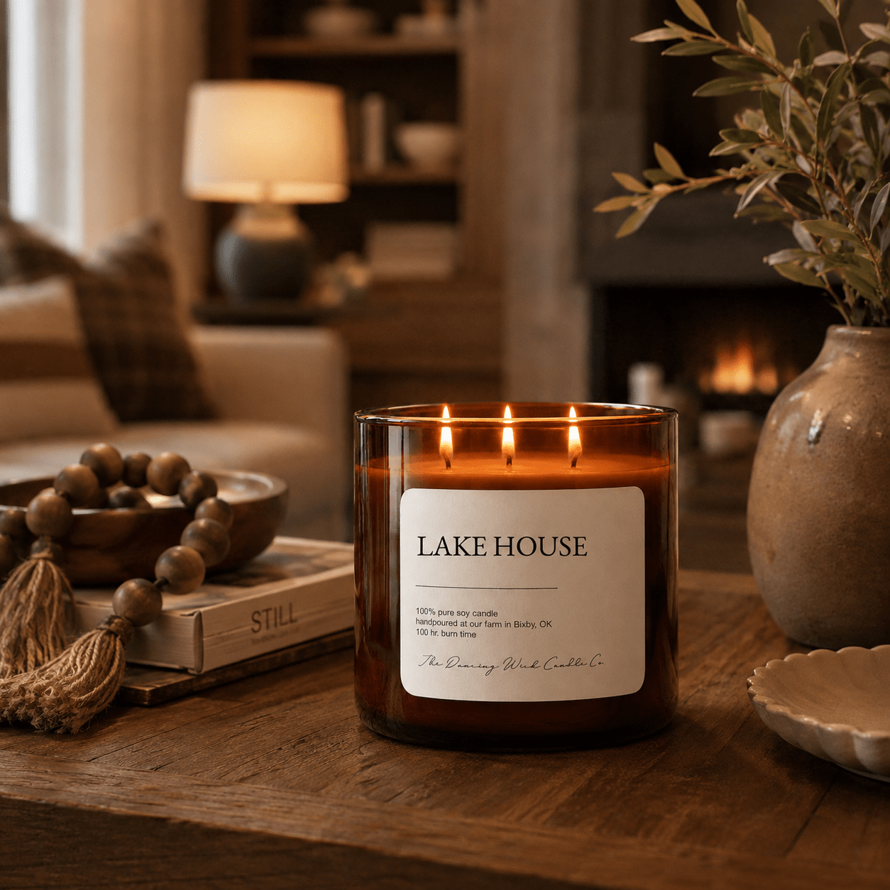 Lake House - 3 Wick Everyday Tumbler Candle - The Dancing Wick