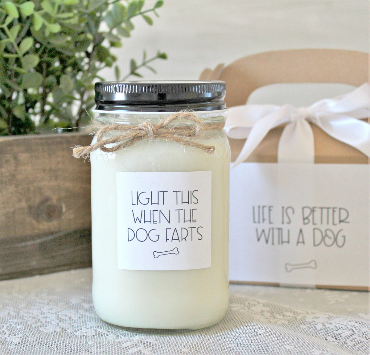 Light This When The Dog Farts Candle - The Dancing Wick