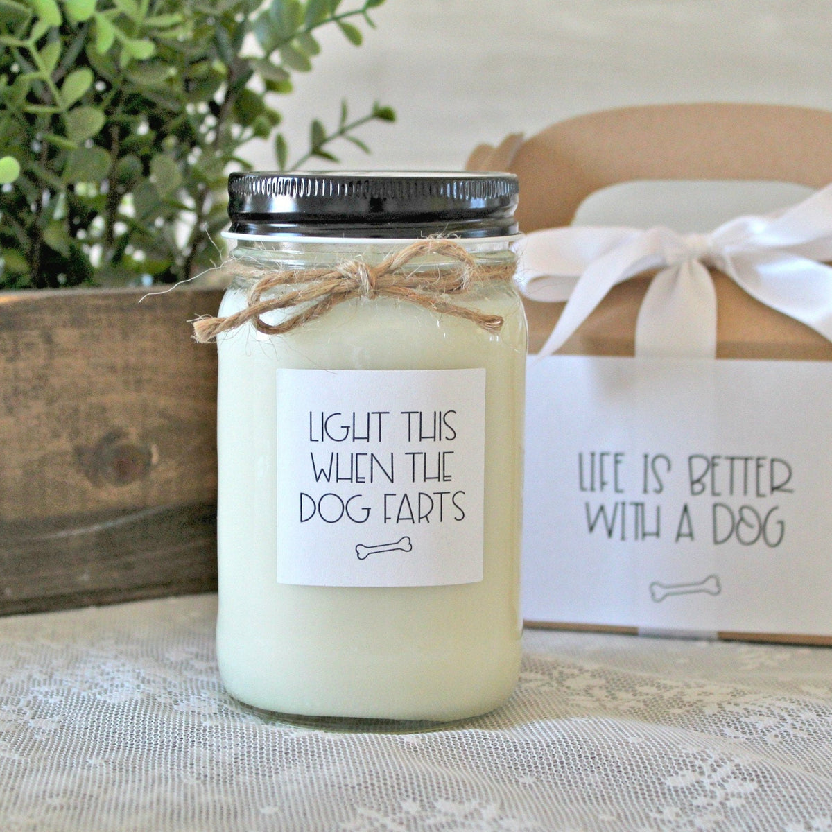 Light This When The Dog Farts Candle - The Dancing Wick