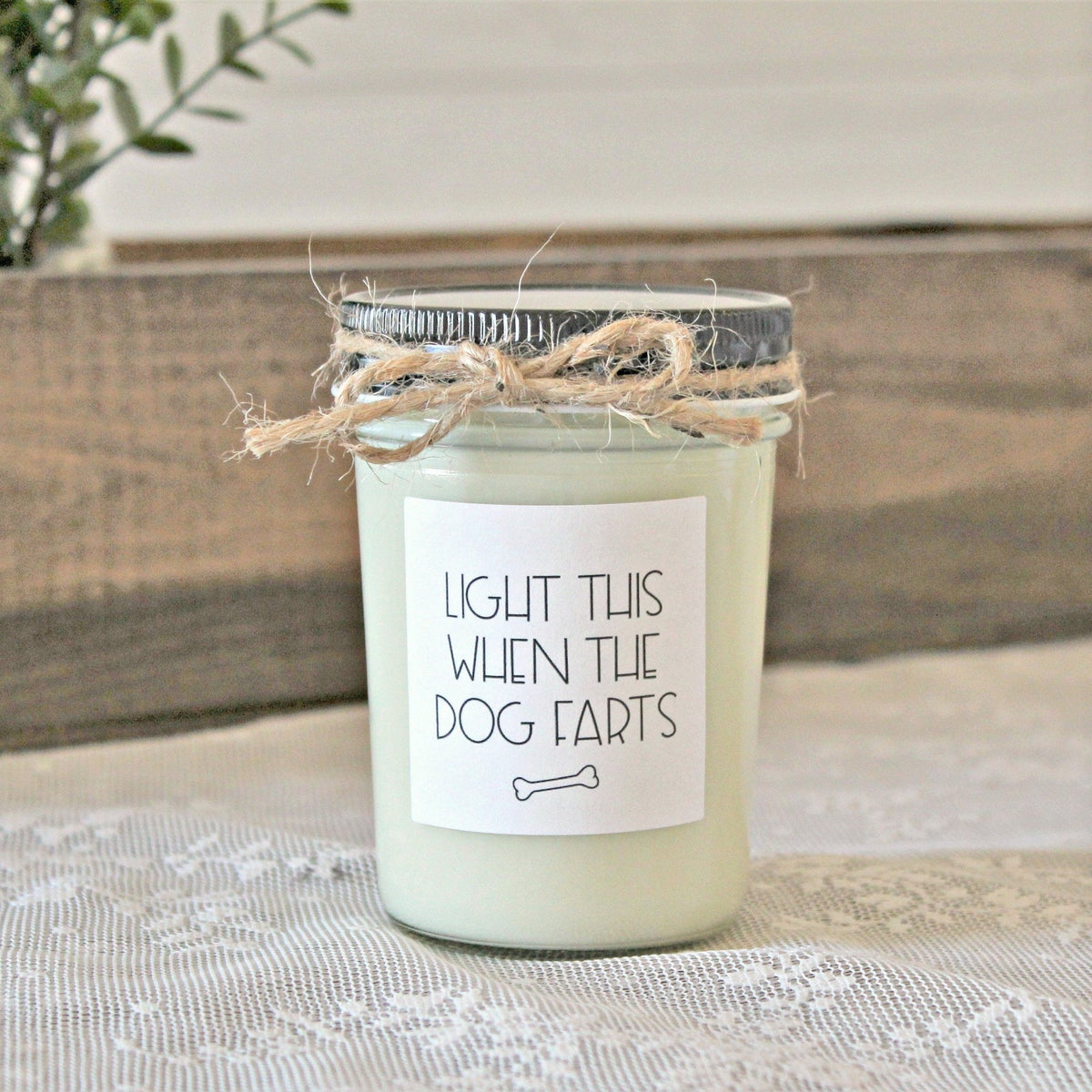 Light This When The Dog Farts Candle - The Dancing Wick
