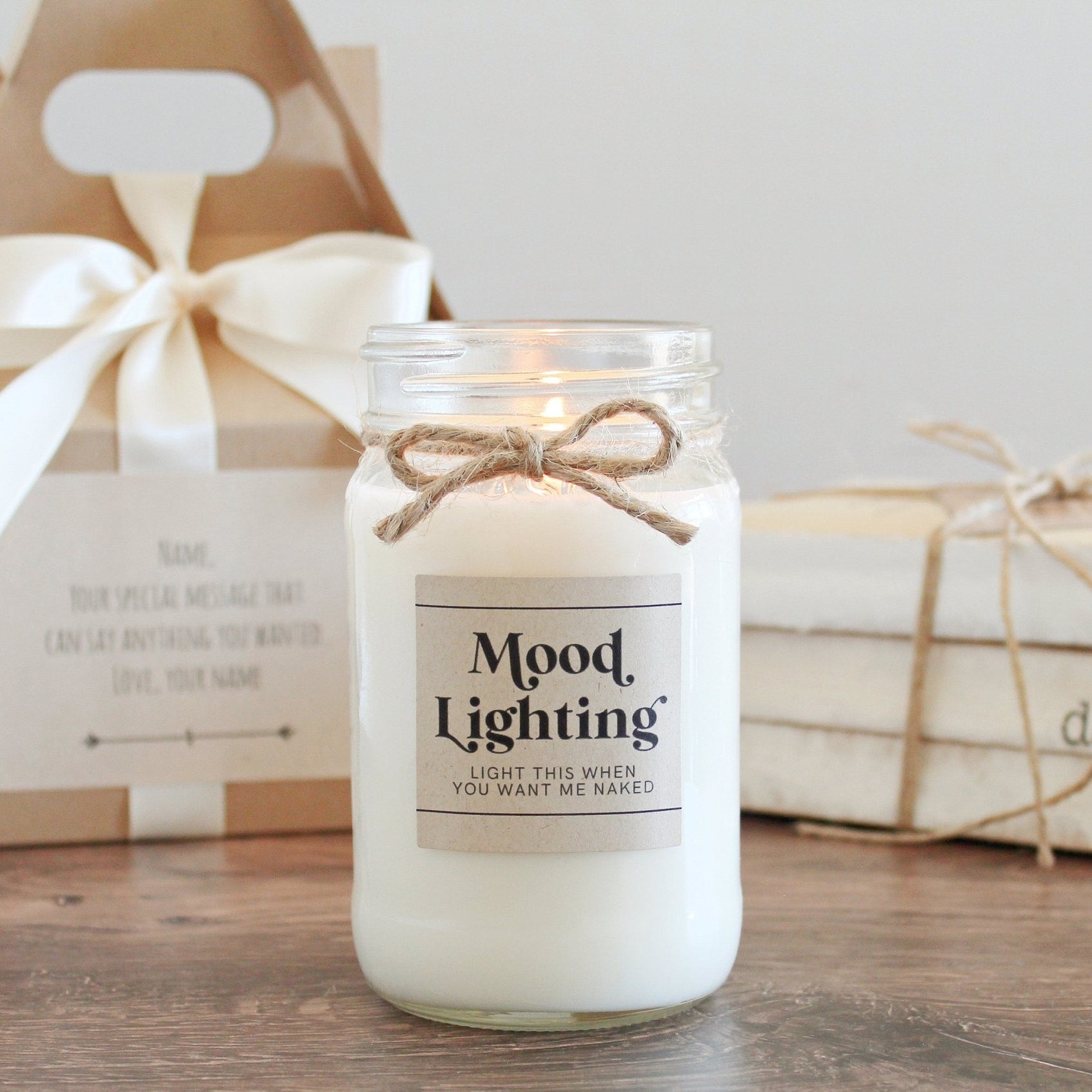 Light When You Want Me Naked / Mood Lighting - The Dancing Wick