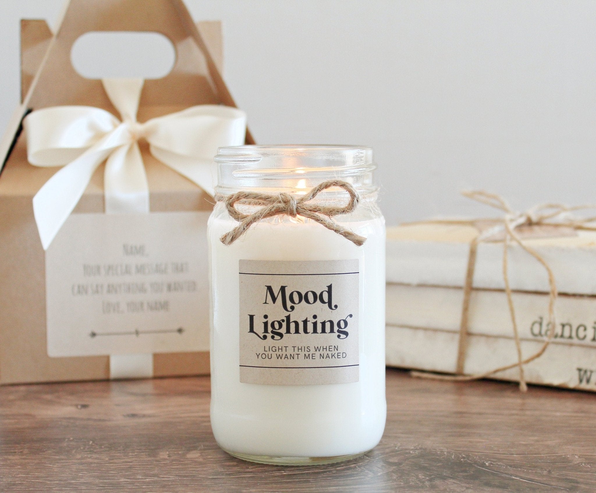 Light When You Want Me Naked / Mood Lighting - The Dancing Wick