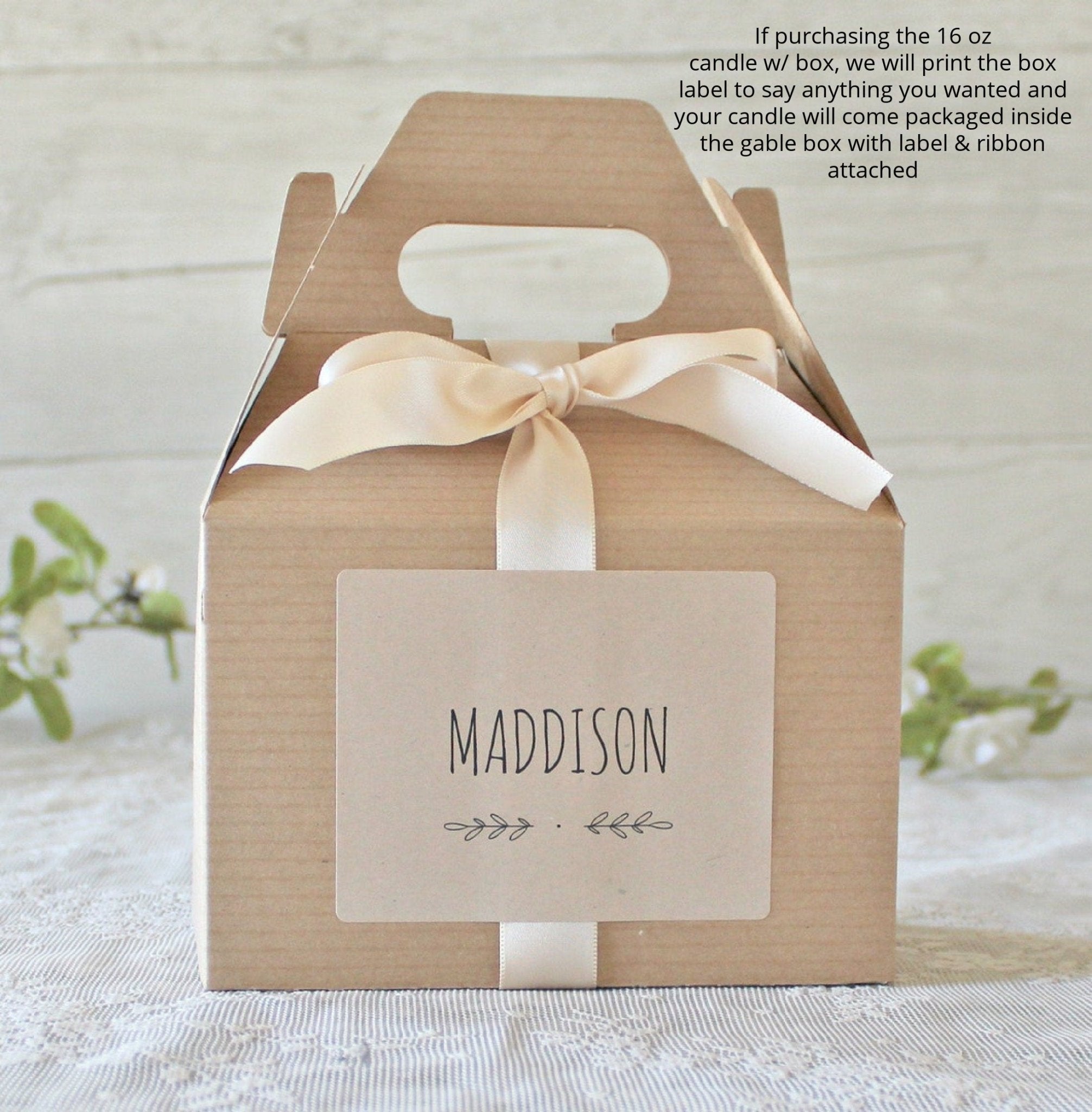 Love You Candle Amber Gift - The Dancing Wick