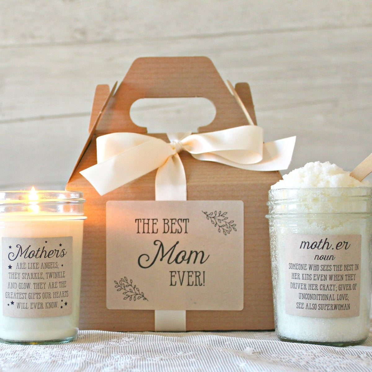 Mother's are Like Angles Gift Set - The Dancing Wick