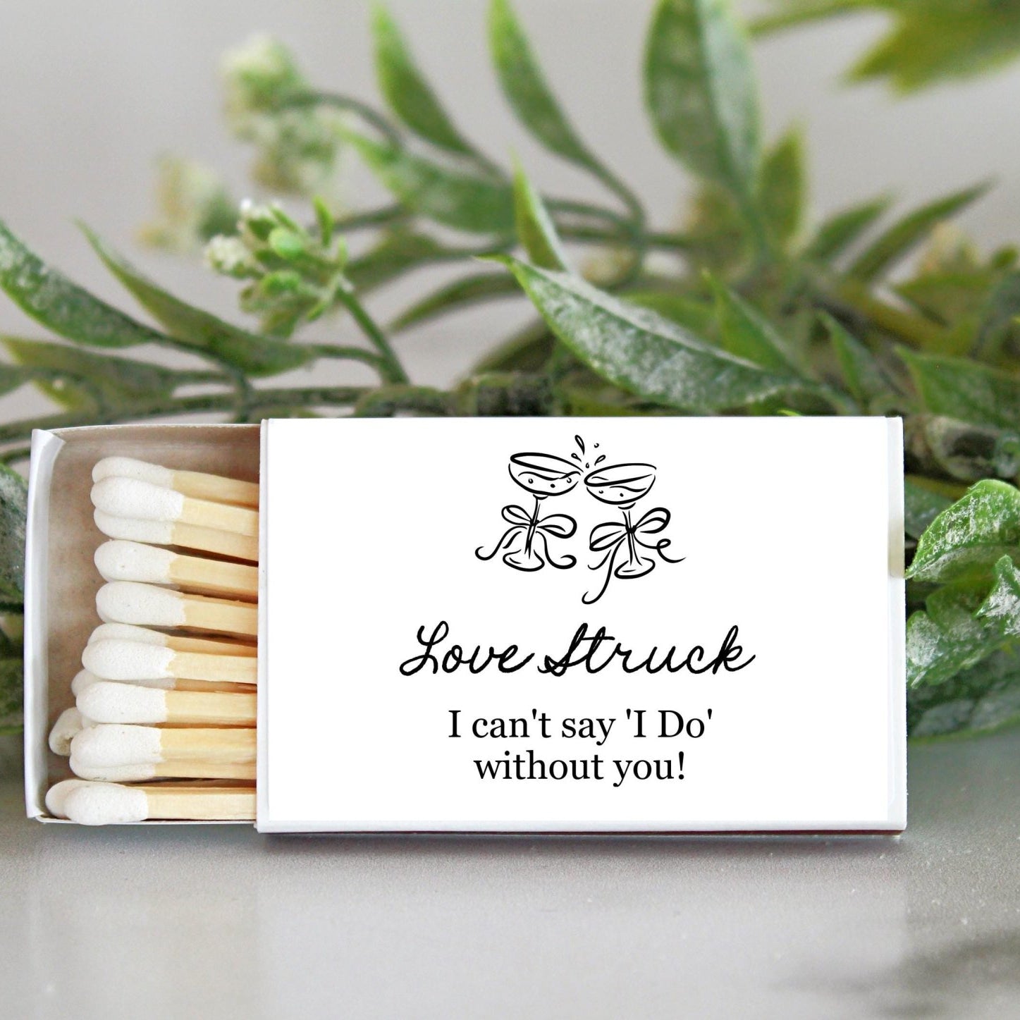 My wedding won't be lit without you Tins - The Dancing Wick