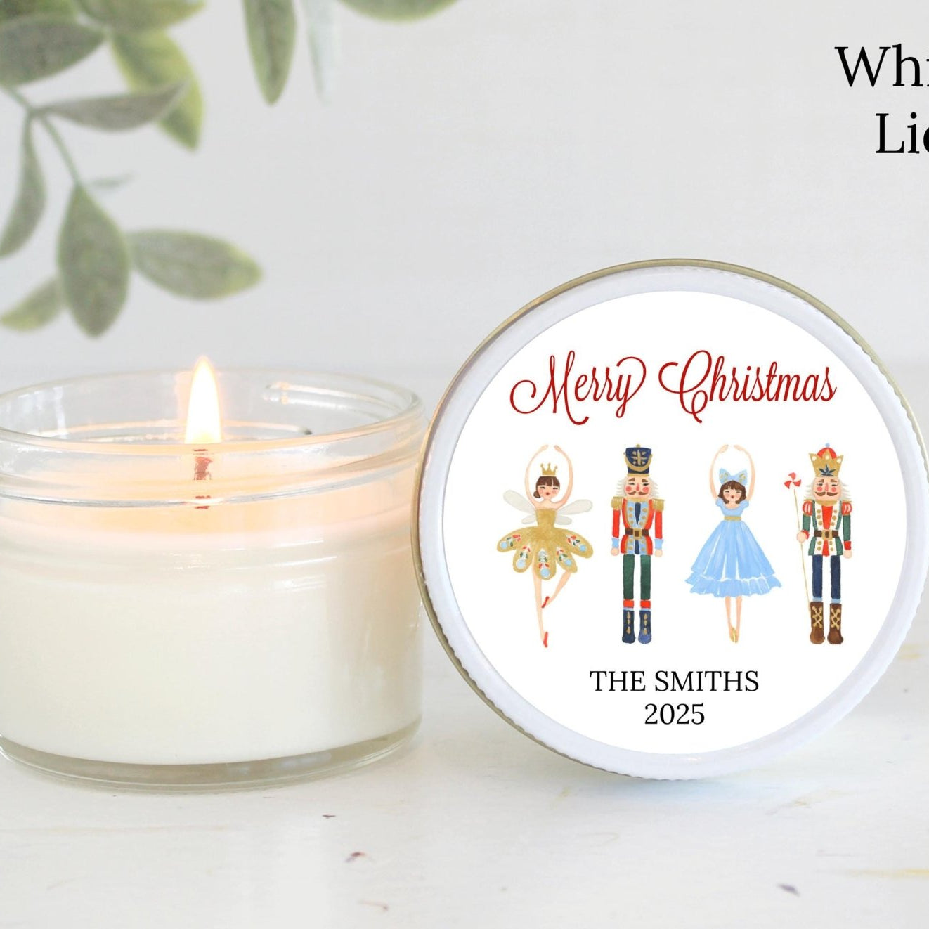 Nutcracker Christmas Favors - The Dancing Wick