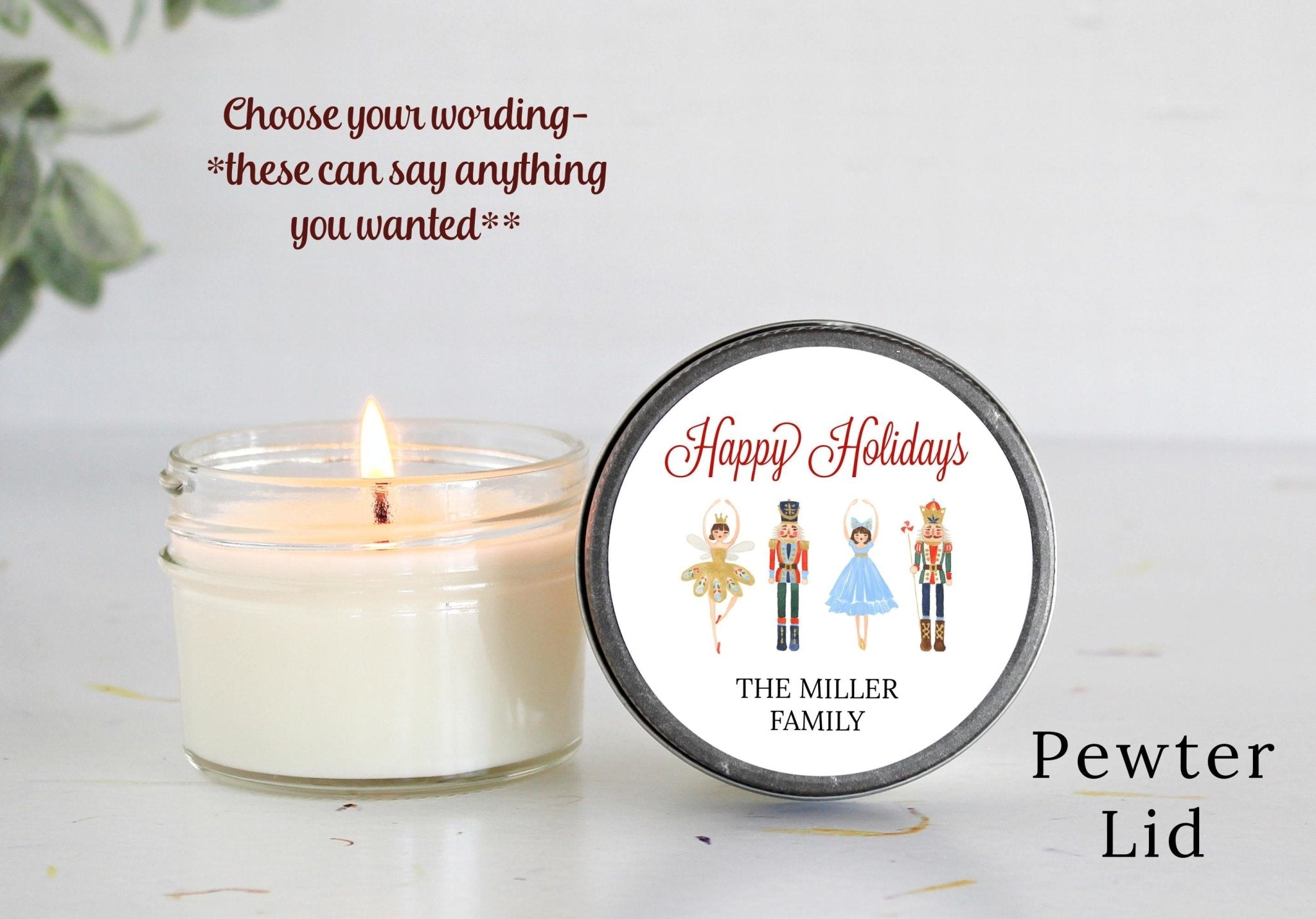 Nutcracker Christmas Favors - The Dancing Wick