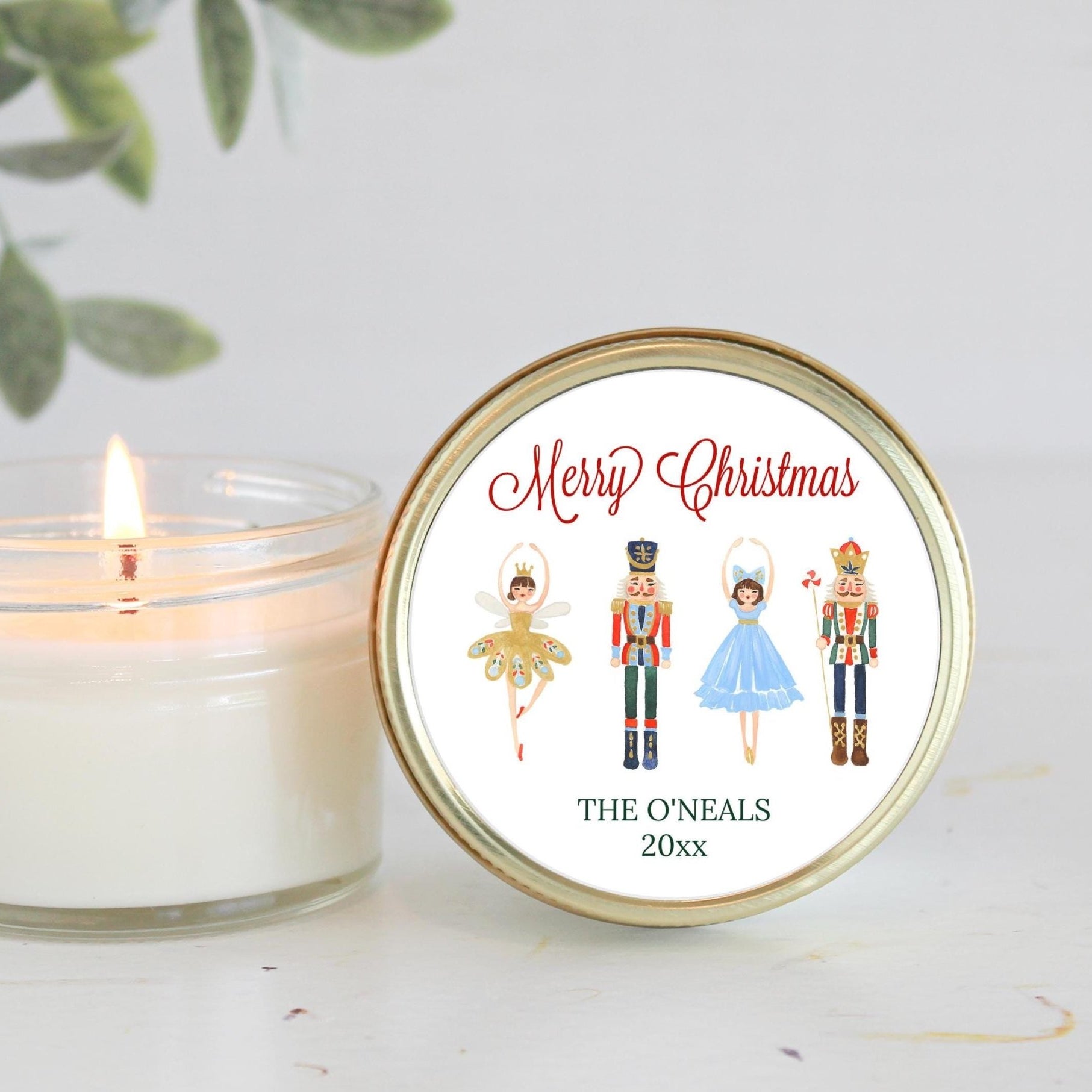 Nutcracker Christmas Favors - The Dancing Wick
