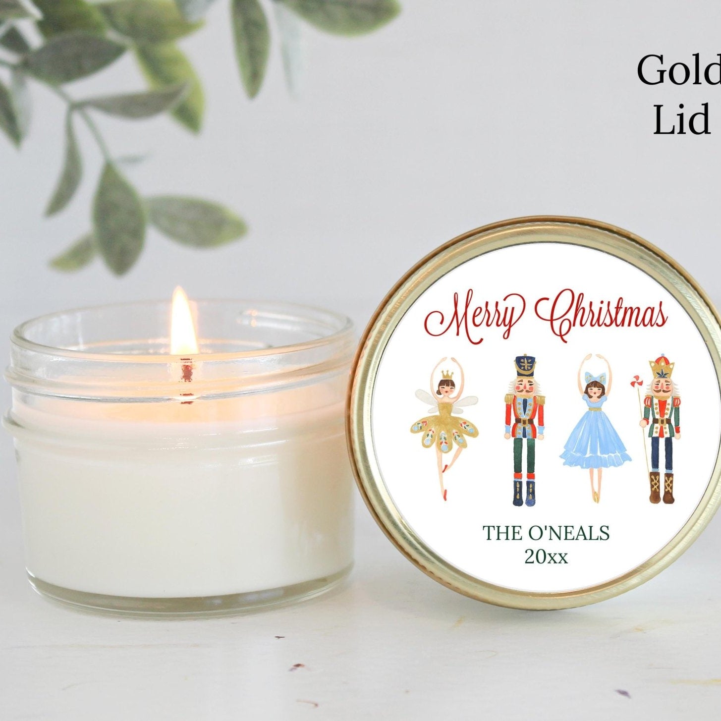Nutcracker Christmas Favors - The Dancing Wick
