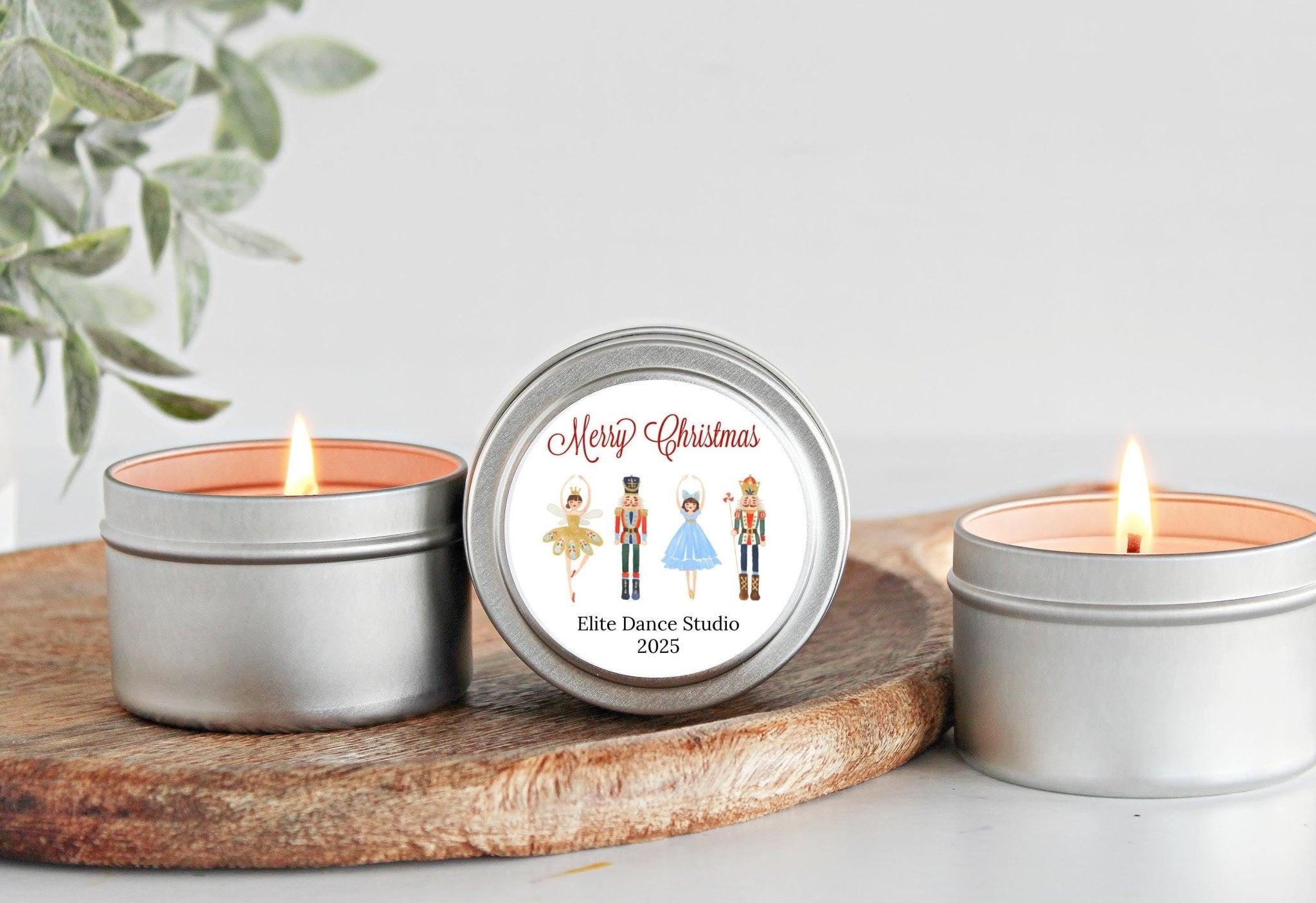 Nutcracker Christmas Tin - The Dancing Wick