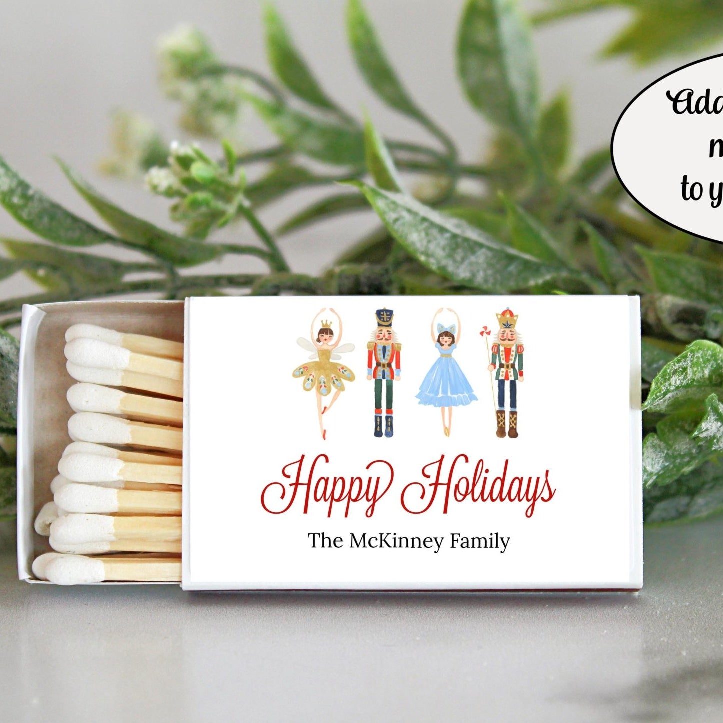 Nutcracker Christmas Tin - The Dancing Wick