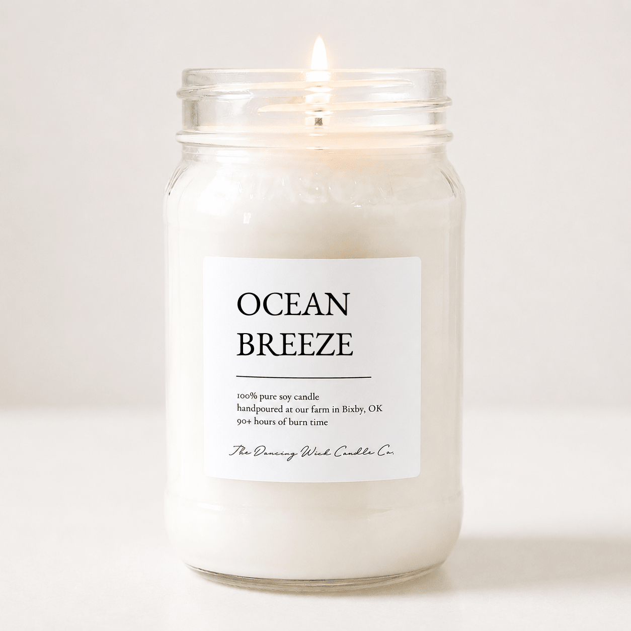 Ocean Breeze - TDW Signature Candle - The Dancing Wick