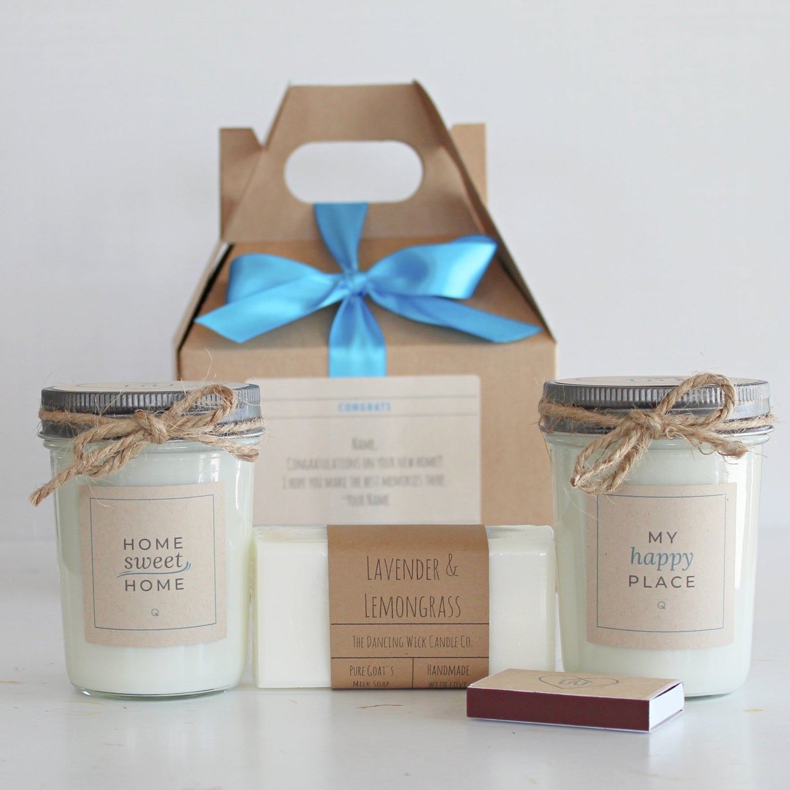 On Q Financial Small Gift Box - The Dancing Wick