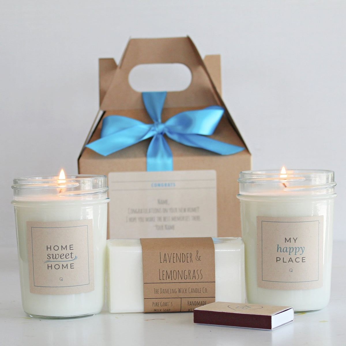 On Q Financial Small Gift Box - The Dancing Wick