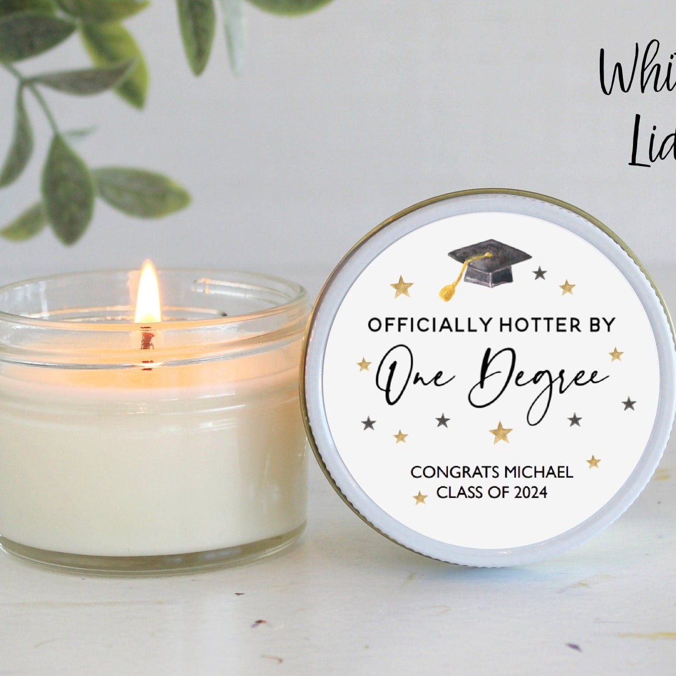 One Degree Hotter Graduation Party Favors - The Dancing Wick