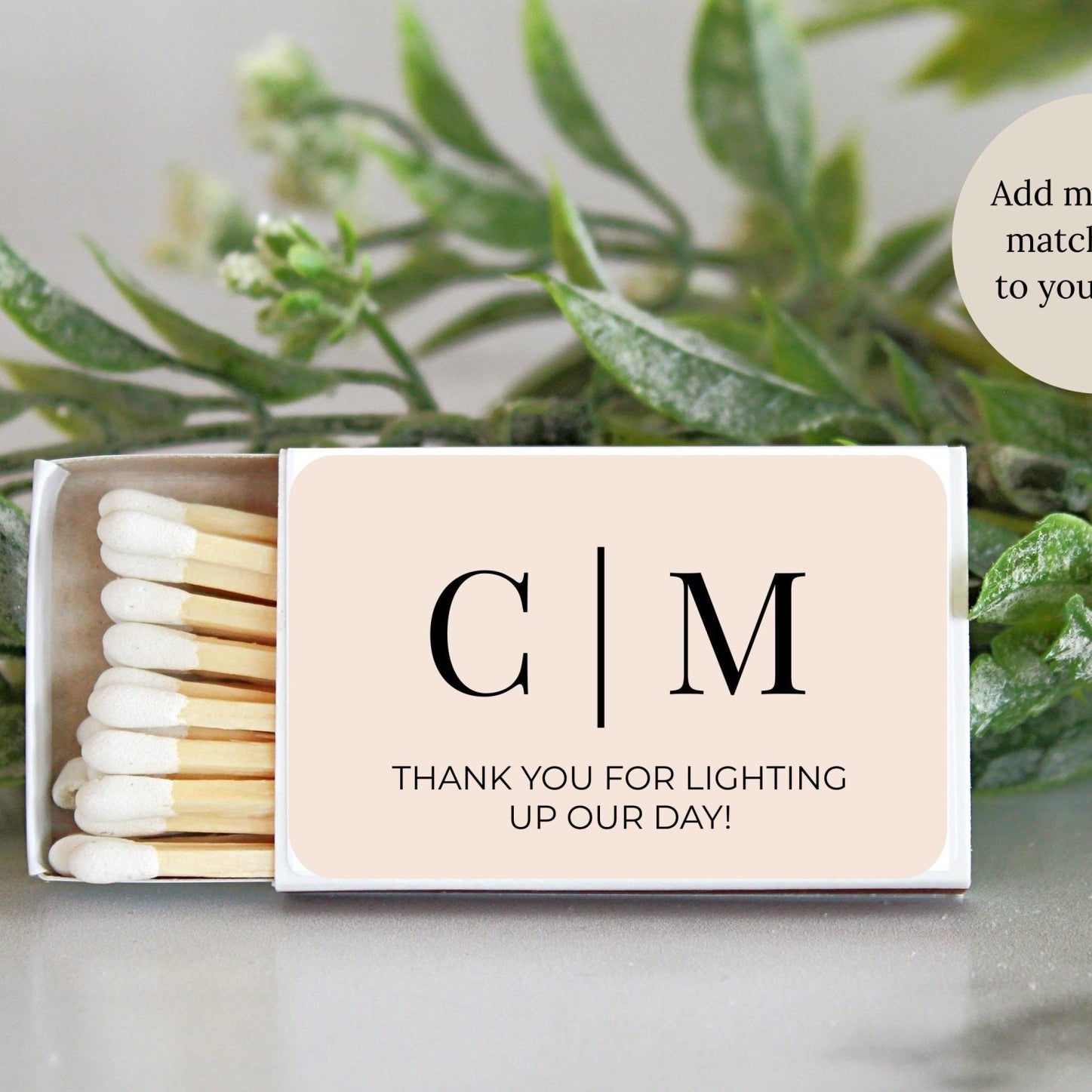 Personalized Initials Wedding Favor Tins-Set Of 10 - The Dancing Wick