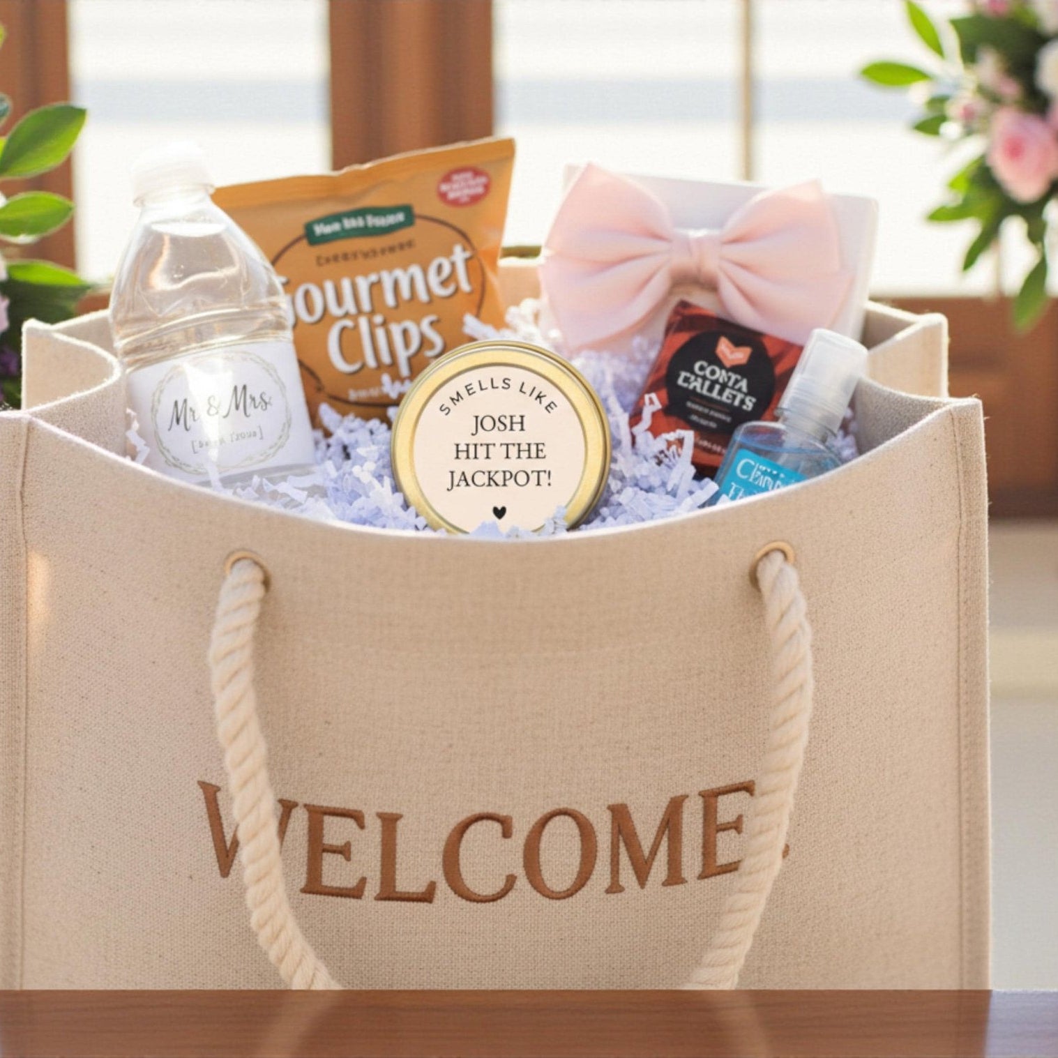Personalized Wedding Favor Tins - The Dancing Wick